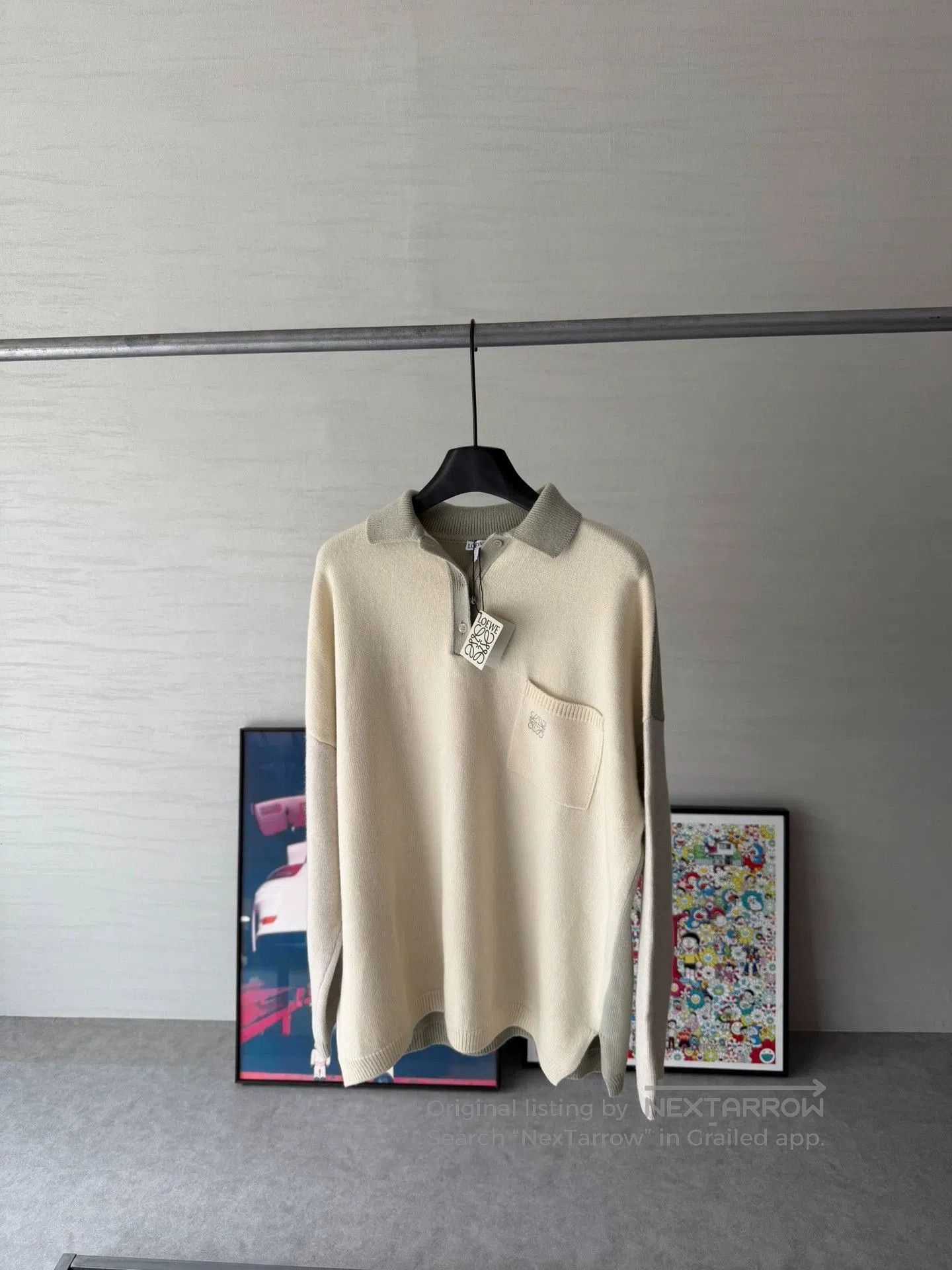 Loewe Loewe Beige Sweater Size S. Size US S / EU 44-46 / 1 - 1 Thumbnail