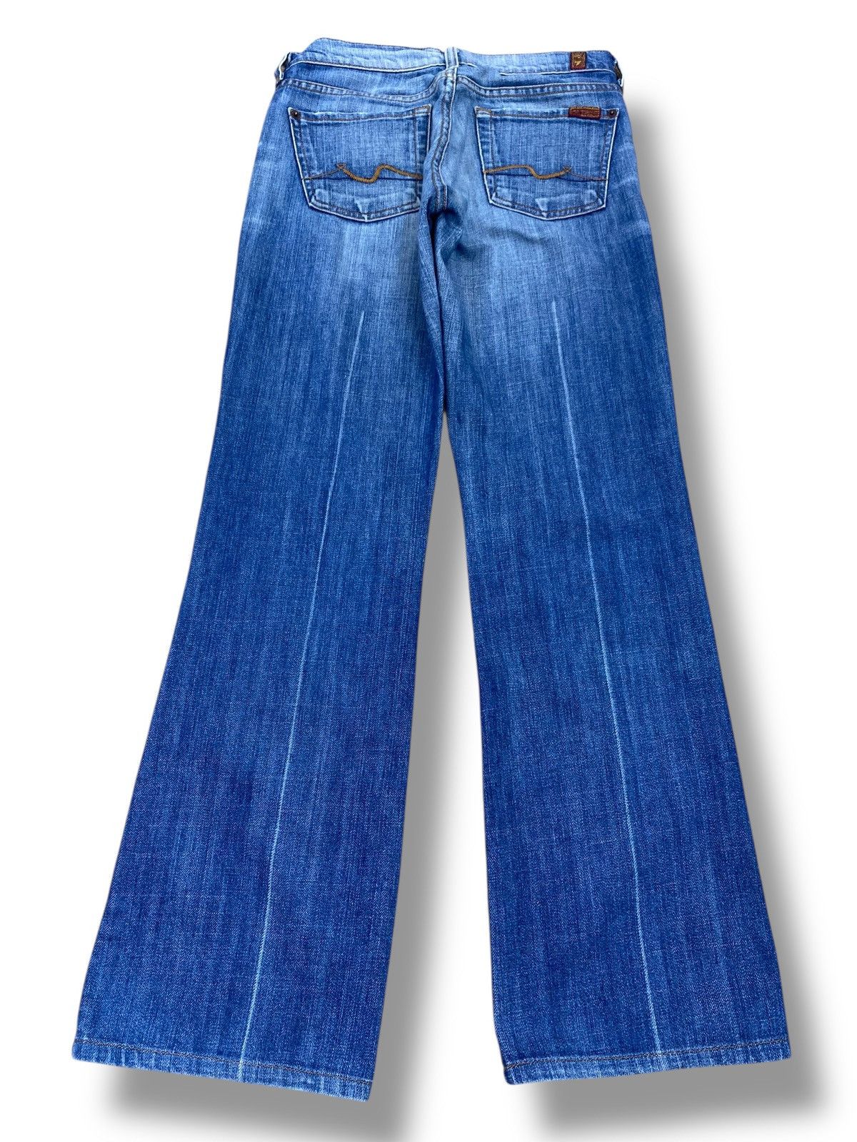 Japanese Brand Japanese Brand Blue Faded Wash Style Bootcut Jeans Size US 28 / EU 44 - 3 Thumbnail