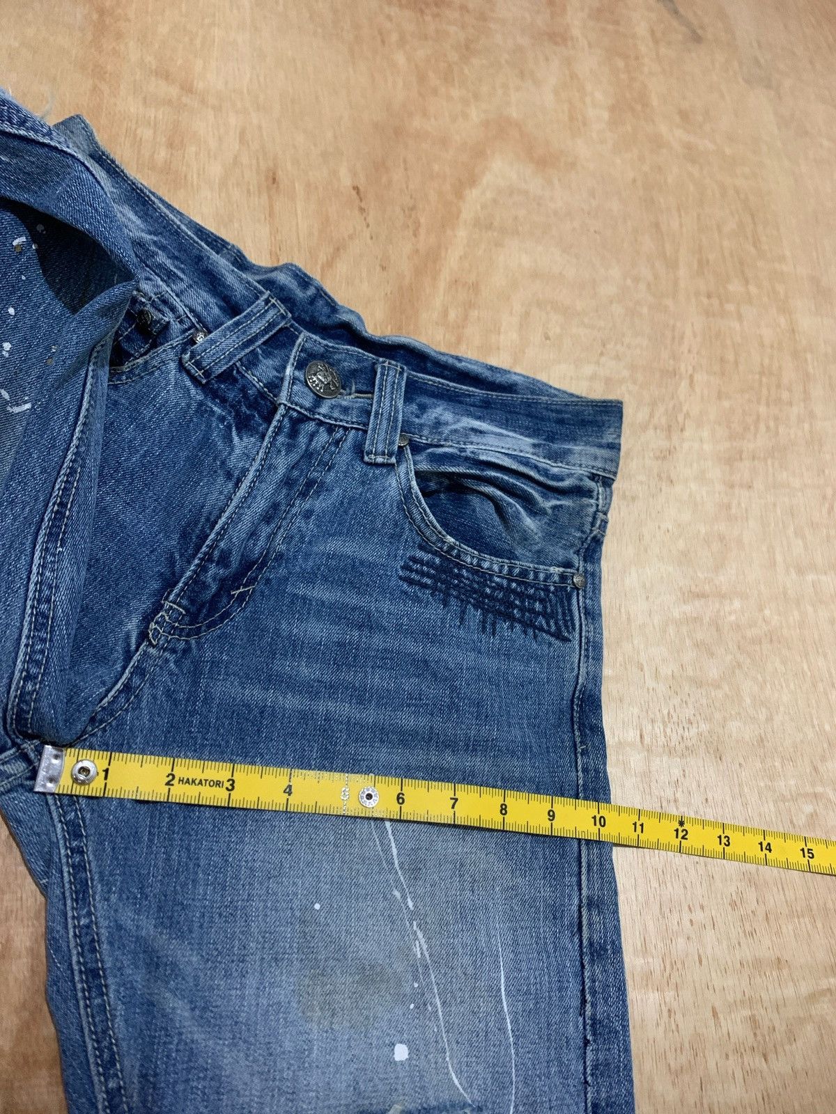 If Six Was Nine × Japanese Brand × Le Grande Bleu (L.G.B.) Distressed Denim Painter Ifsixwasnine Lgb Style Size US 28 / EU 44 - 13 Thumbnail