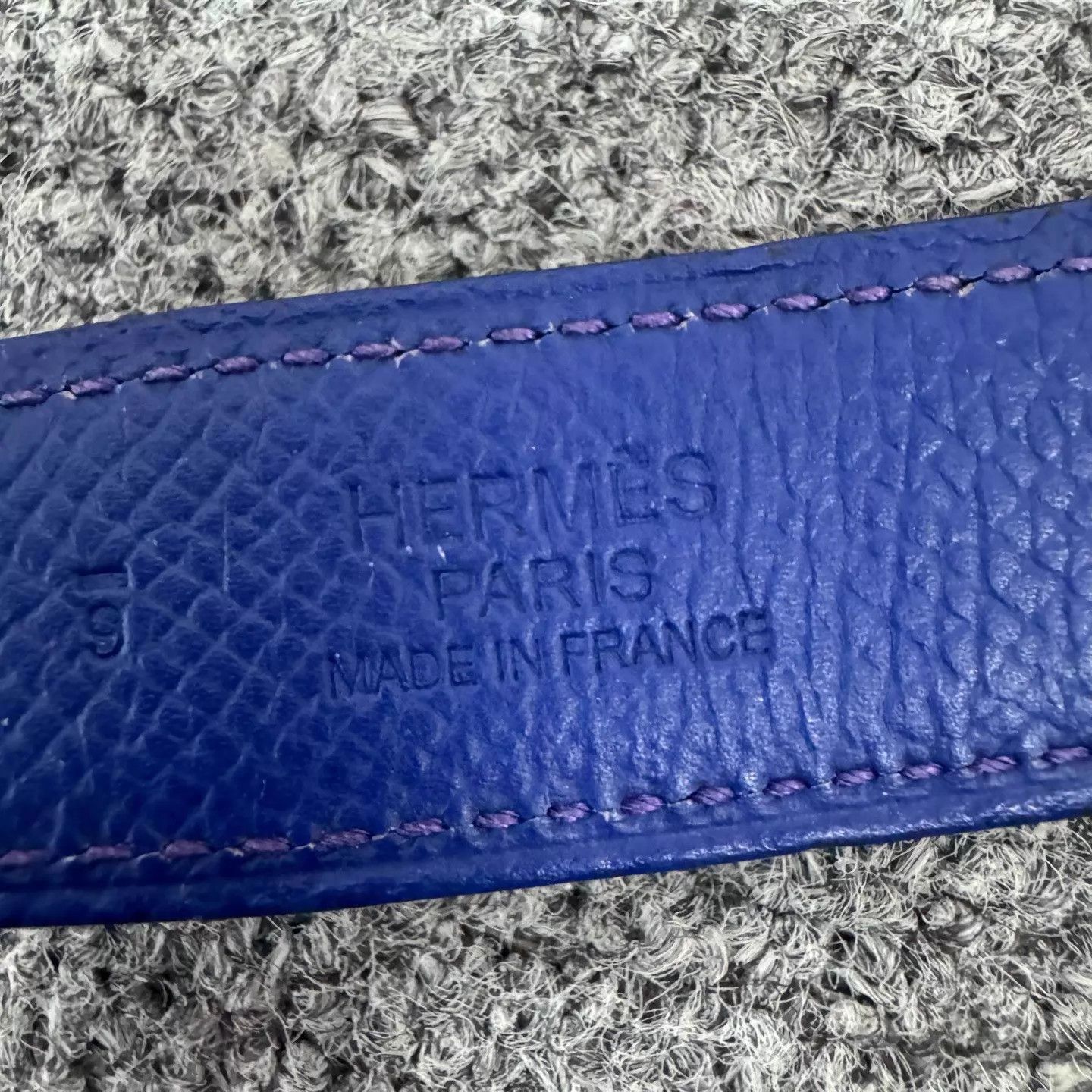 Hermes Hermes H Buckle Leather Belt 99 New 90cm Size ONE SIZE - 7 Thumbnail