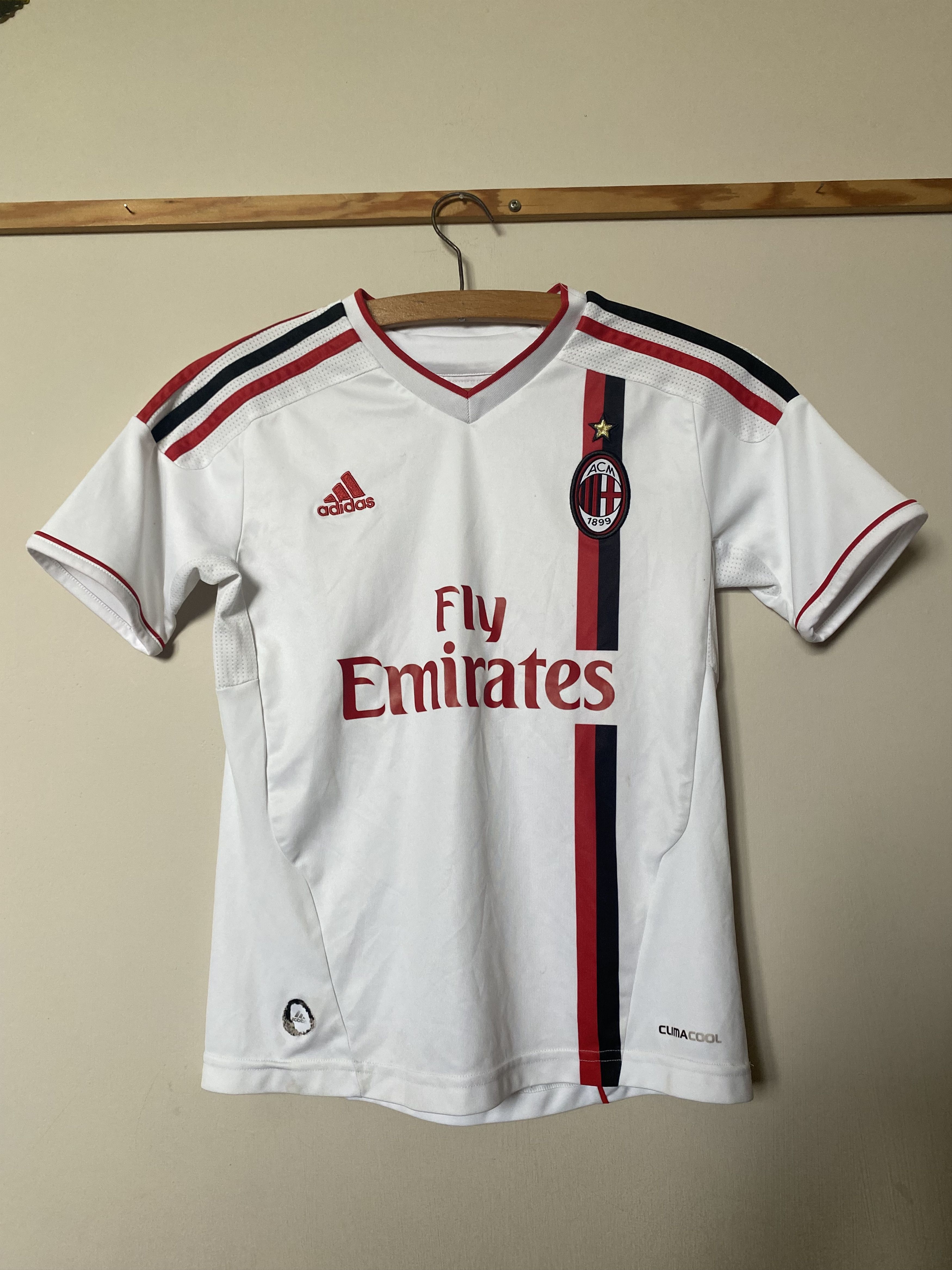 Adidas A.C. MILAN - 2010 - 2011 - children's 140 - Adidas - UNIQUE Size US XXS / EU 40 - 1 Thumbnail
