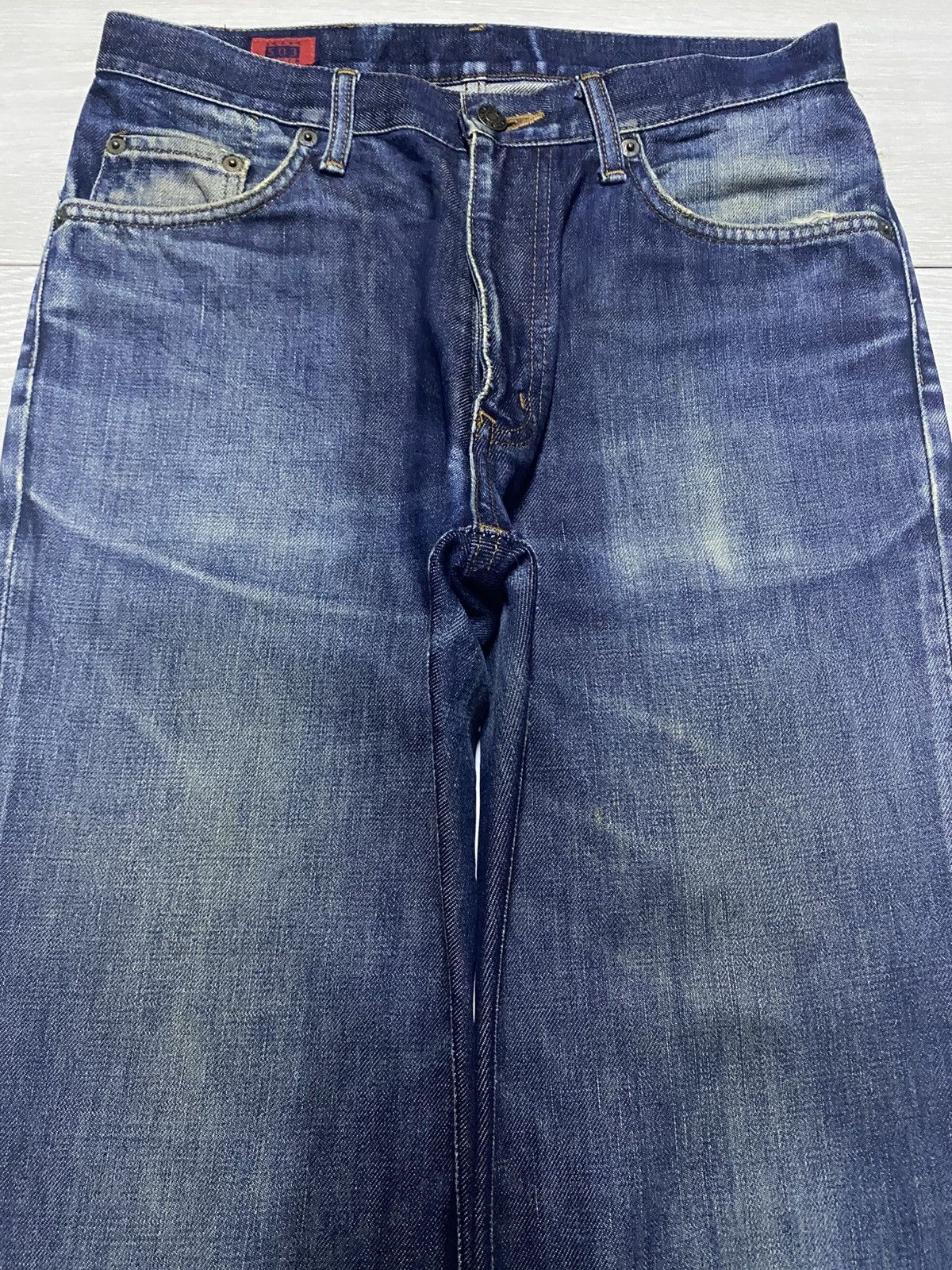 Edwin Vintage Edwin 503 Mud wash Loose Jeans Size US 30 / EU 46 - 3 Thumbnail