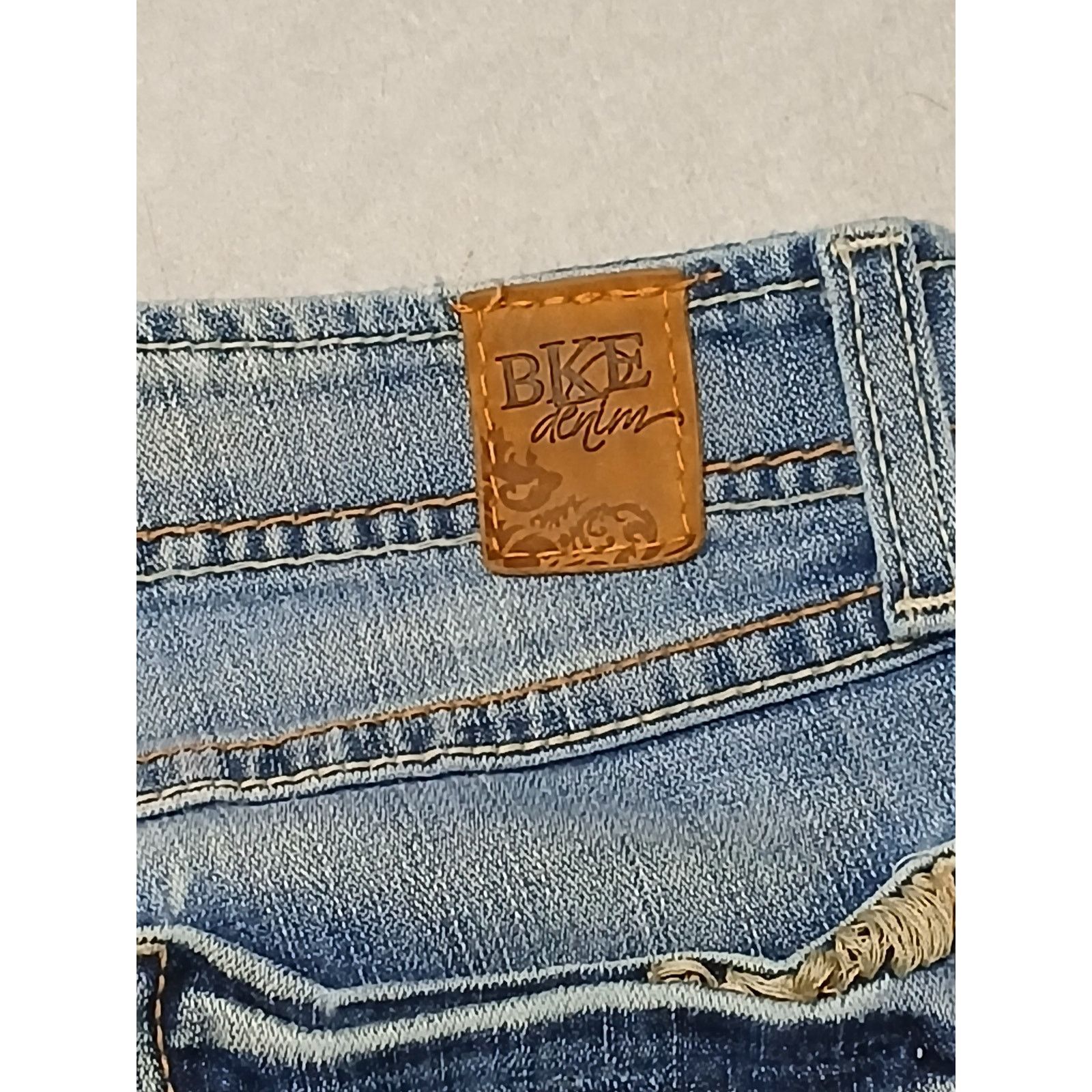 Other BKE (30x29.5) Wendi Stretch Boot Cut Blue Denim Jeans Size 30" / US 8 / IT 44 - 6 Thumbnail