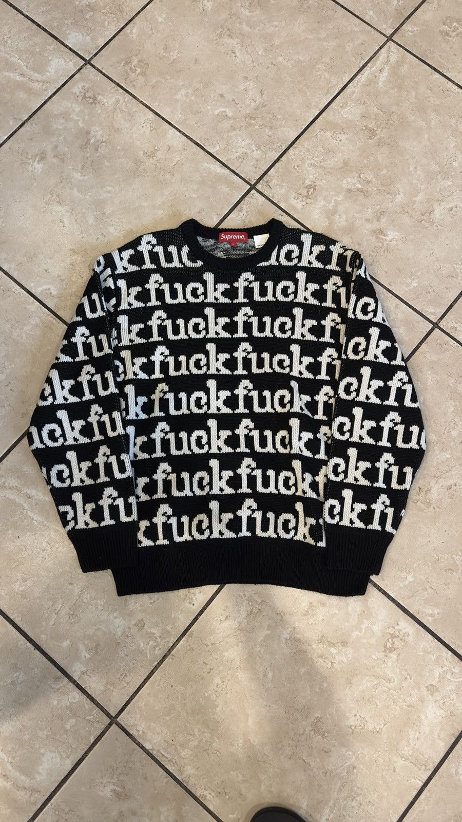 Supreme（22SS）Fuck Sweater Lサイズ Supreme Fuck Sweater (SS22) - $158