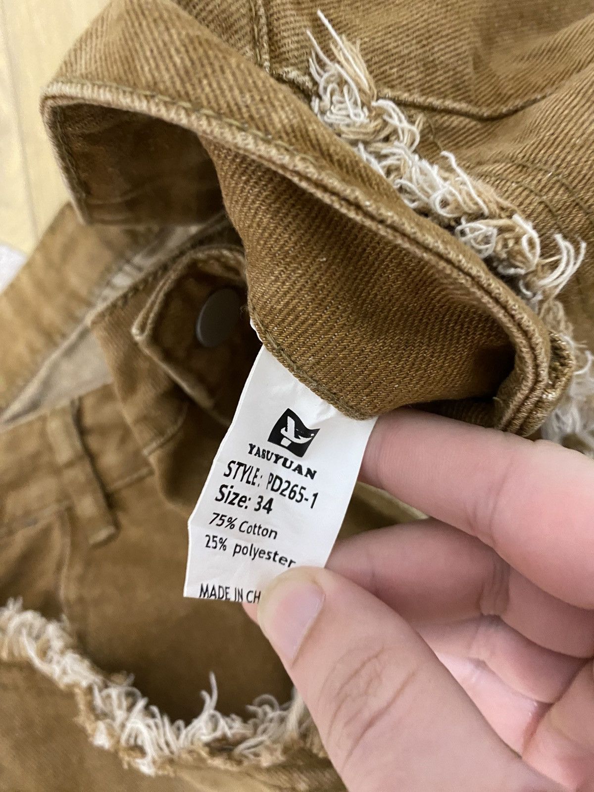 Other Baggy Brown Faded Pants If Six Was Nine style y2k jeans Size US 34 / EU 50 - 7 Thumbnail