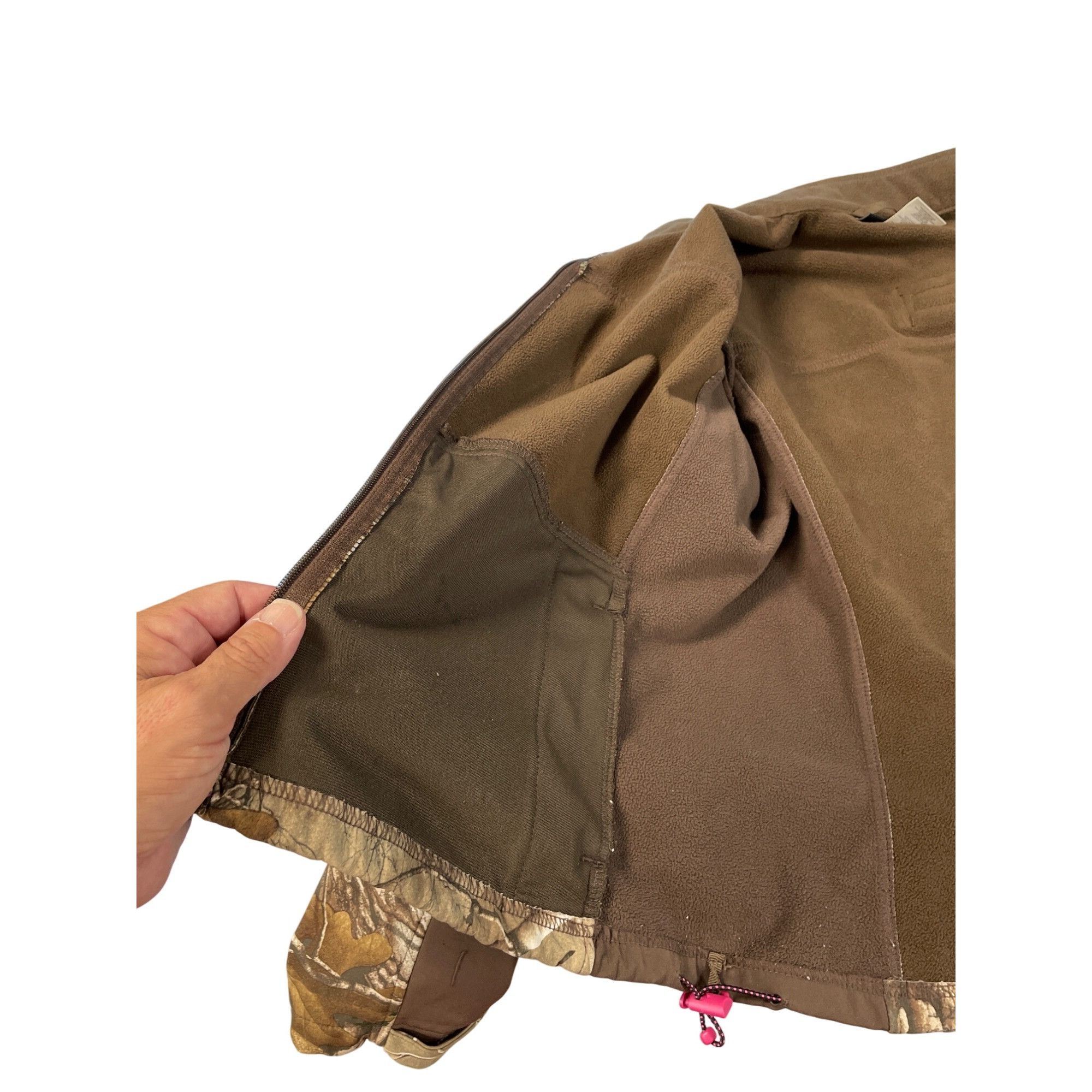 Realtree Realtree Womens Xtra Camo Full Zip Jacket With Pink Logo Siz Size L / US 10 / IT 46 - 10 Thumbnail