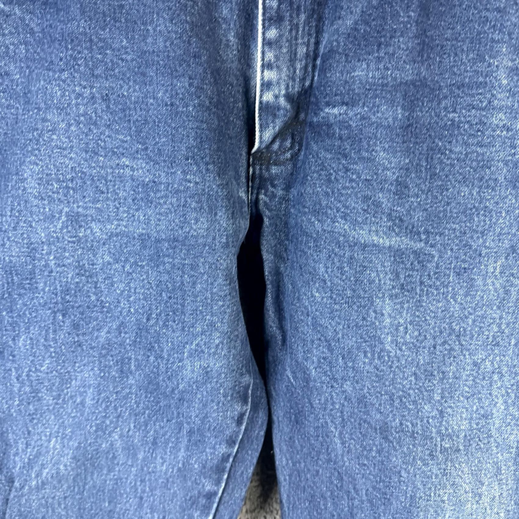 Wrangler Wrangler FR Jeans Mens 31x30 Blue Flame Resistant Straight Denim PBR Workwear Size US 31 - 5 Thumbnail