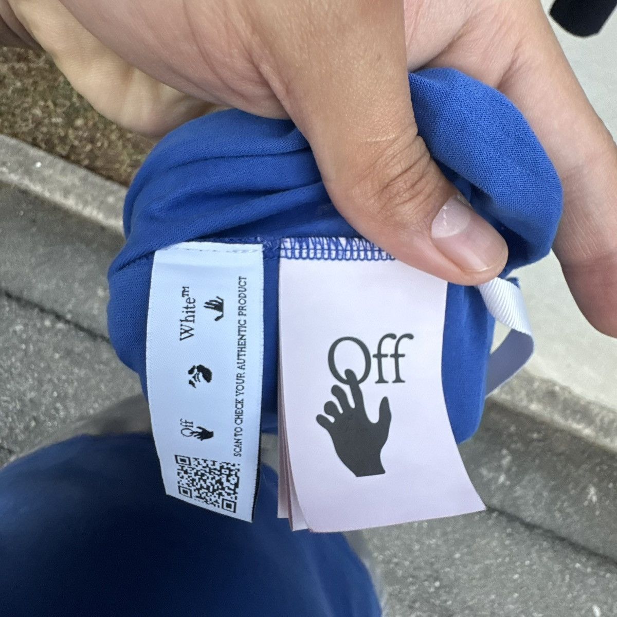 Off-White off-white distressed tee Size US XXL / EU 58 / 5 - 6 Thumbnail