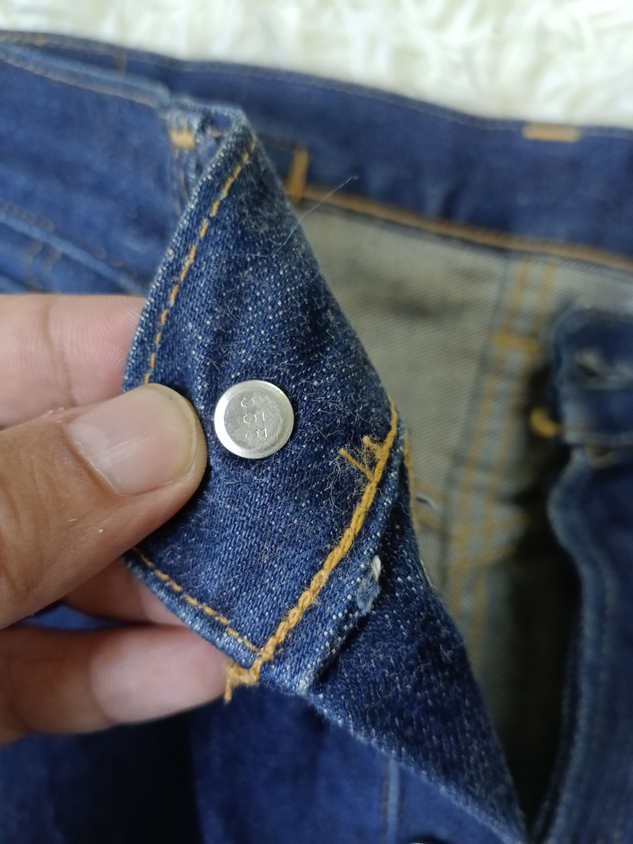 LVC × Levi's Vintage Clothing VINTAGE 90s LEVIS BIG E 201XX REPRODUCTION 1937 Size US 31 - 11 Thumbnail