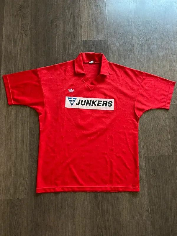 Adidas Adidas Originals x Junkers Vintage 1980's #5 Football Soccer Size US L / EU 52-54 / 3 - 1 Thumbnail