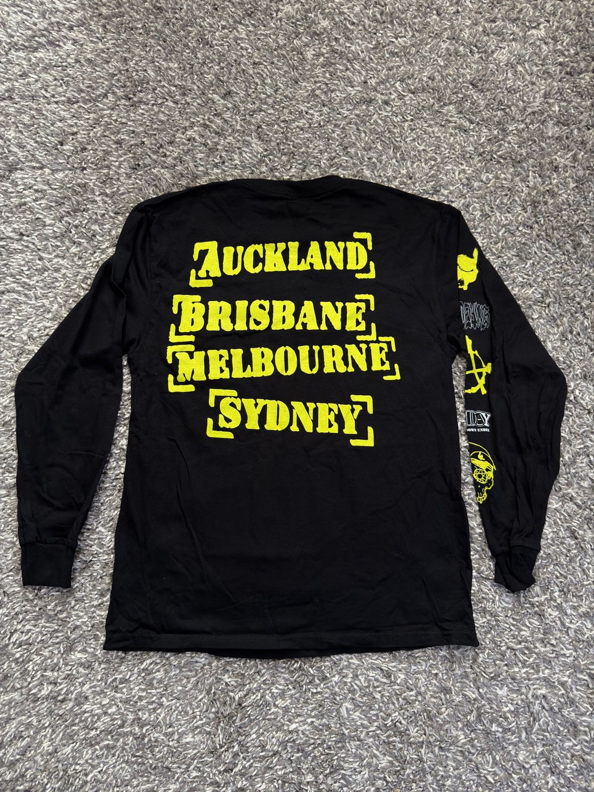 G59 Records G59 Suicideboy$ Australia tour long sleeve (Black) Size US L / EU 52-54 / 3 - 4 Thumbnail