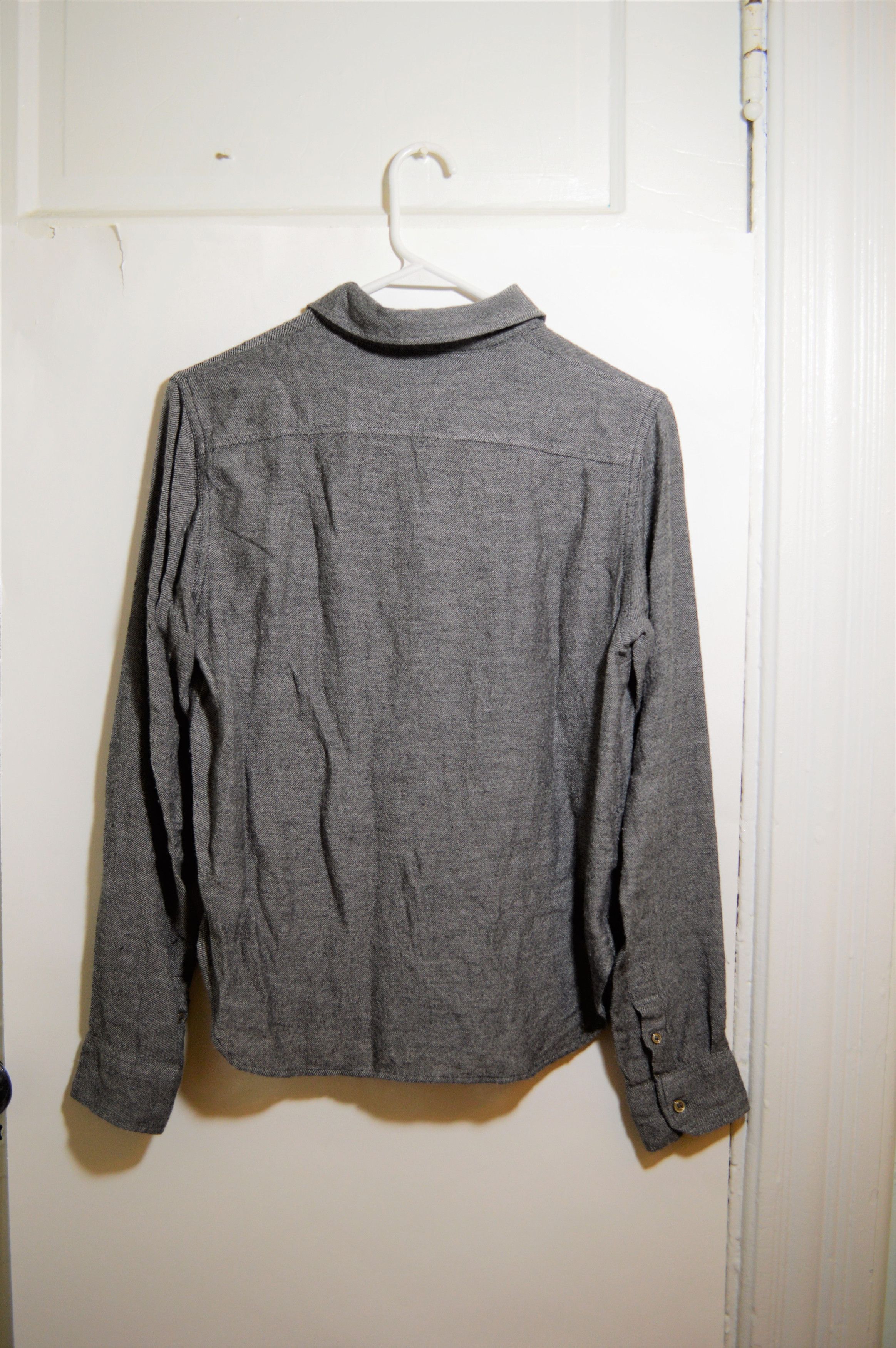 Isabel Marant Etoile Button Down Wool-Blend Shirt Size XS / US 0-2 / IT 36-38 - 5 Thumbnail