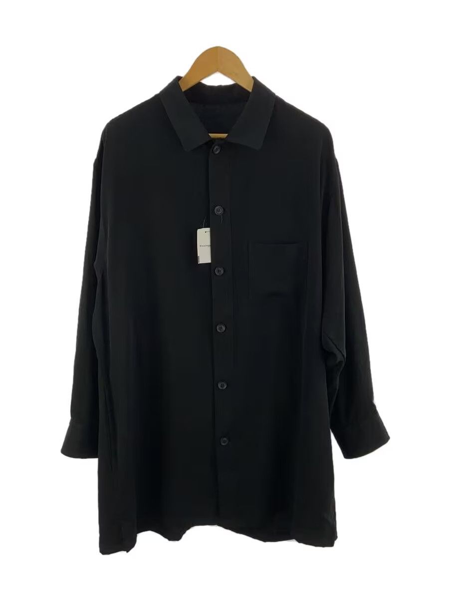 Yohji Yamamoto yohji yamamoto POUR HOMME 23SS OPEN COLLAR SHIRT Size US M / EU 48-50 / 2 - 1 Thumbnail