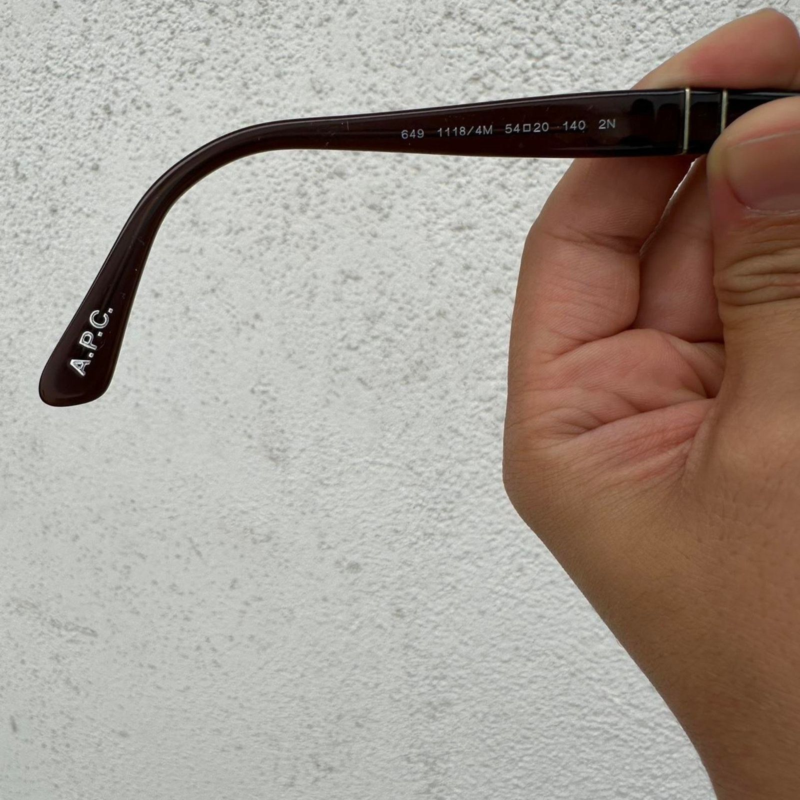 Persol Persol 649 x A.P.C Sunglasses Size 46 - 2 Thumbnail
