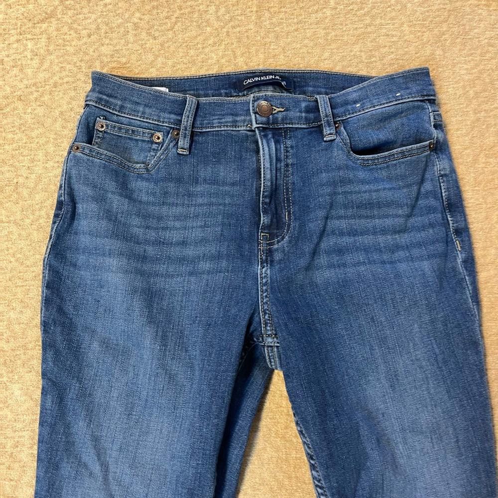 Designer Calvin Klein jeans high rise jegging 8/29 Size 30" / US 8 / IT 44 - 3 Thumbnail