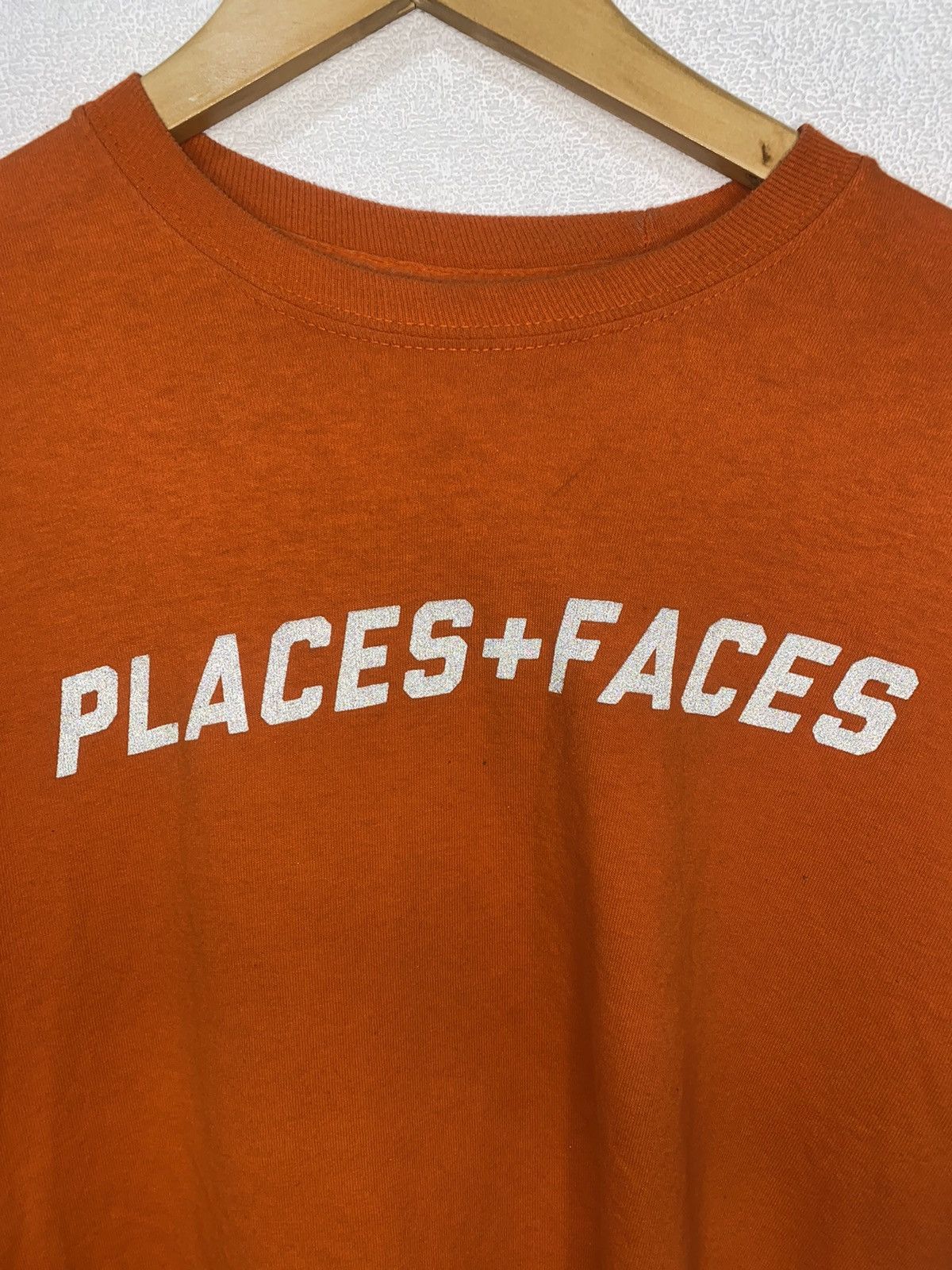 Places + Faces Places + Faces 3M Logo Lonsleeve Orange Shirt Size Medium Size US M / EU 48-50 / 2 - 2 Thumbnail