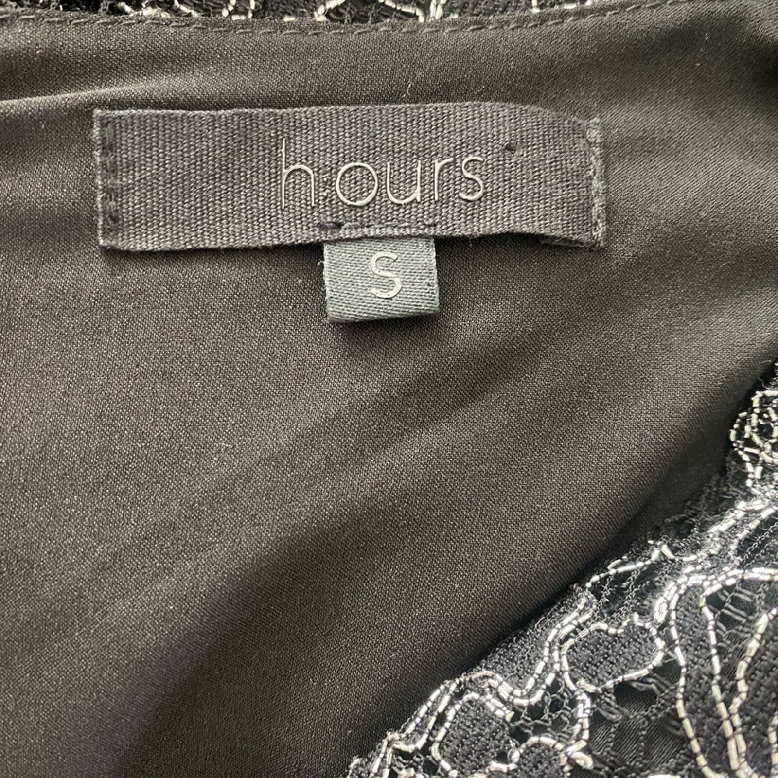 REVOLVE Revolve H:OURS Kiera Lace Gown Metallic Black S Size S / US 4 / IT 40 - 6 Thumbnail
