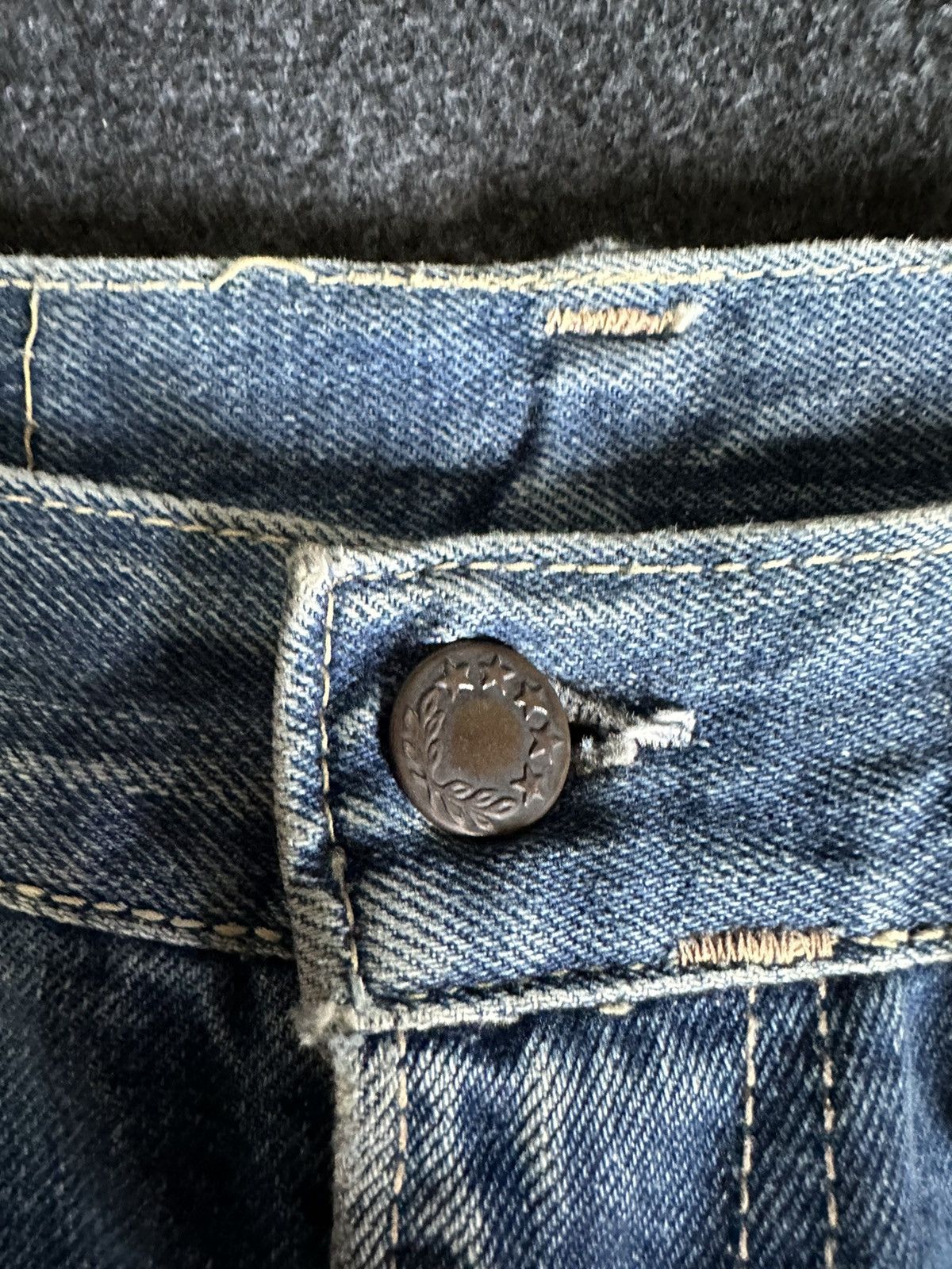 Big John Rare Vintage Big John USA Flare Distressed Denim W28 D130 Size US 28 / EU 44 - 12 Thumbnail