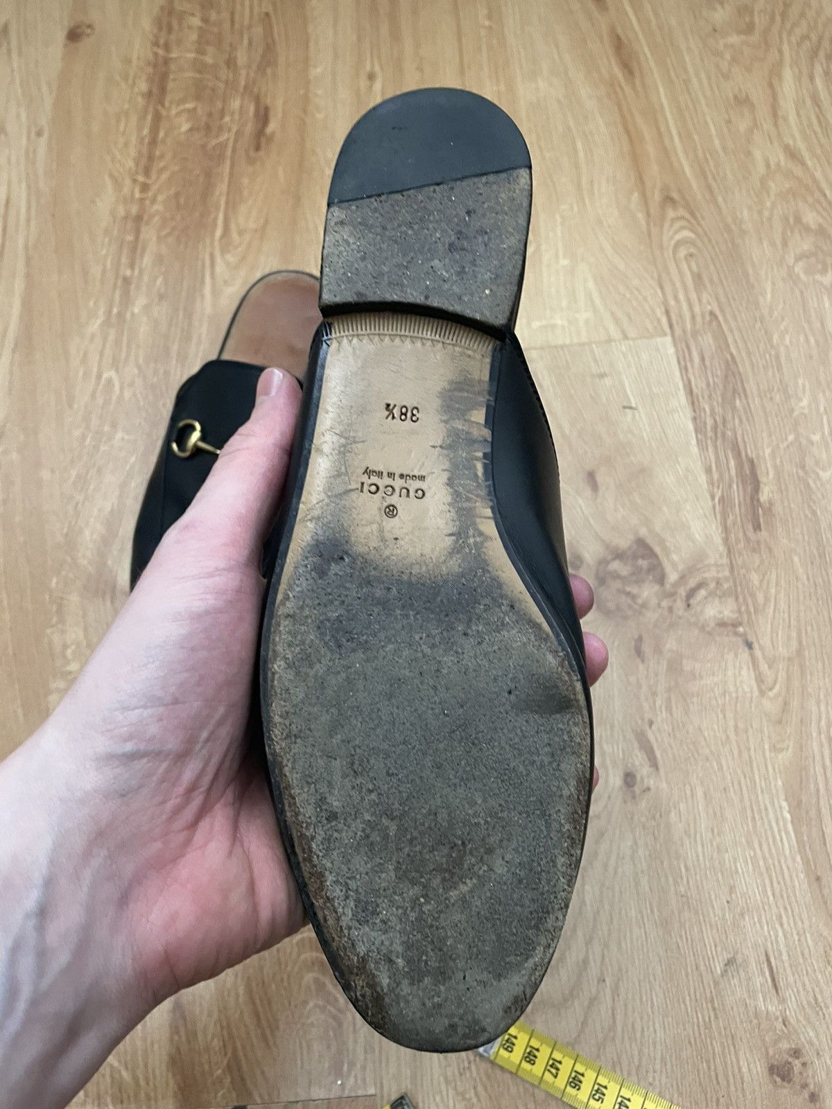 Gucci Gucci horsebite slides Size US 8.5 / IT 38.5 - 11 Thumbnail