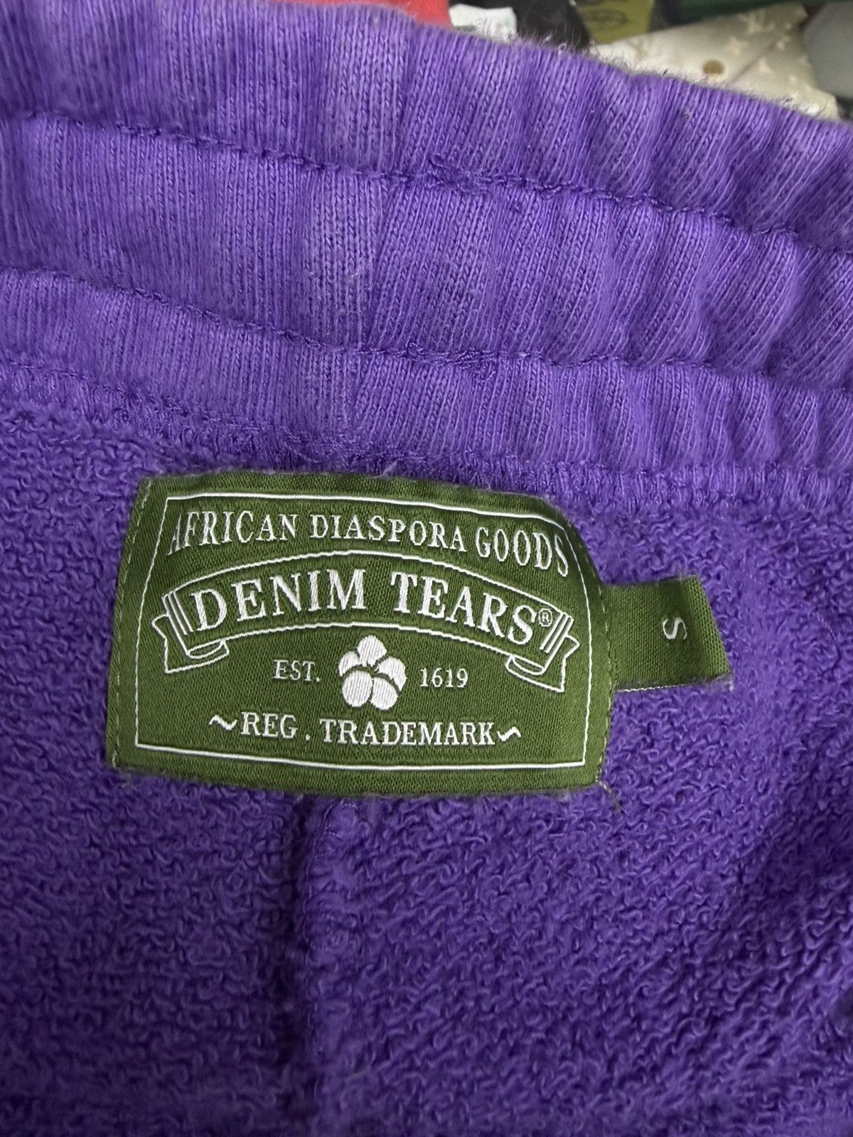 DENIM TEARS Size S - Denim Tears Denim University Sweatpants Purple Size US 30 / EU 46 - 6 Thumbnail