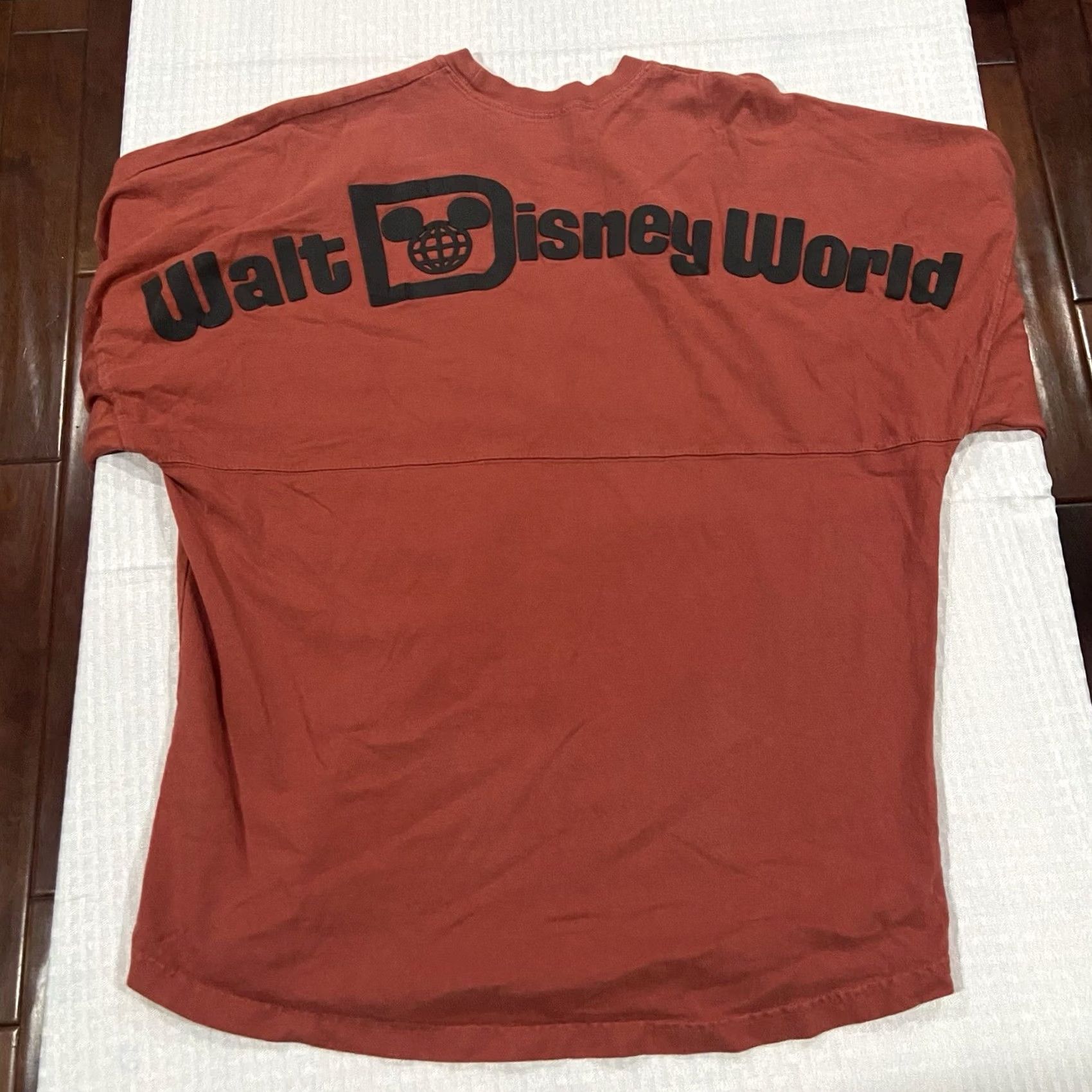 Disney Disney Walt Disney World Red Long Sleeve Spirit Jersey Adult M Puff Print Shirt Size US M / EU 48-50 / 2 - 2 Thumbnail