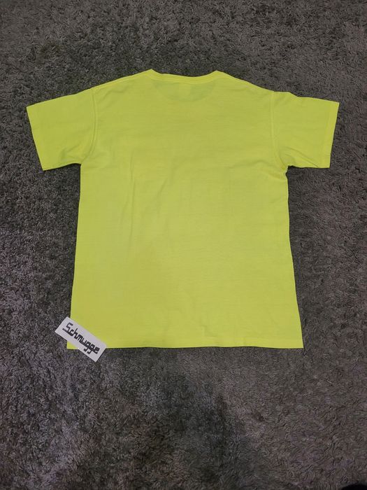 Noah SS18 NOAH POCKET TEE T-SHIRT NEON YELLOW CORE LOGO | Grailed