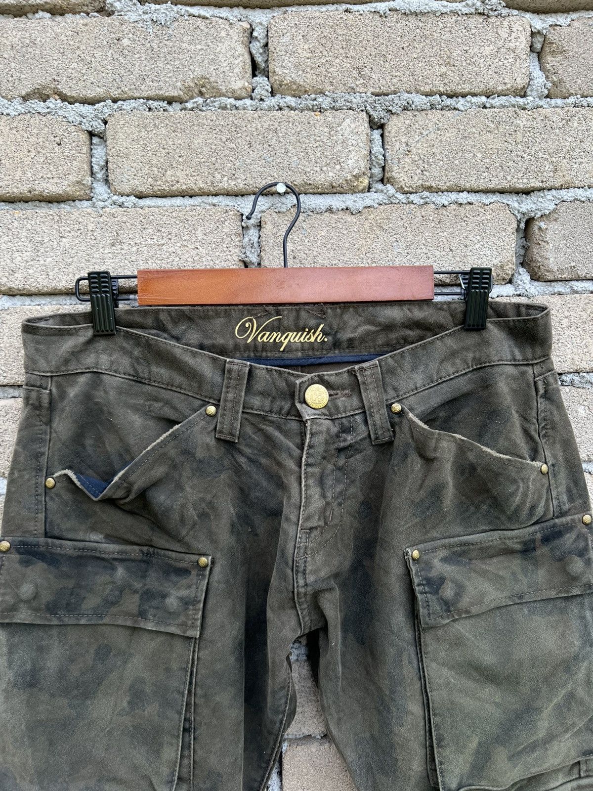 Vanquish Vanquish Camo Cargo Bondage Pants Waist 32" Size US 32 / EU 48 - 5 Thumbnail