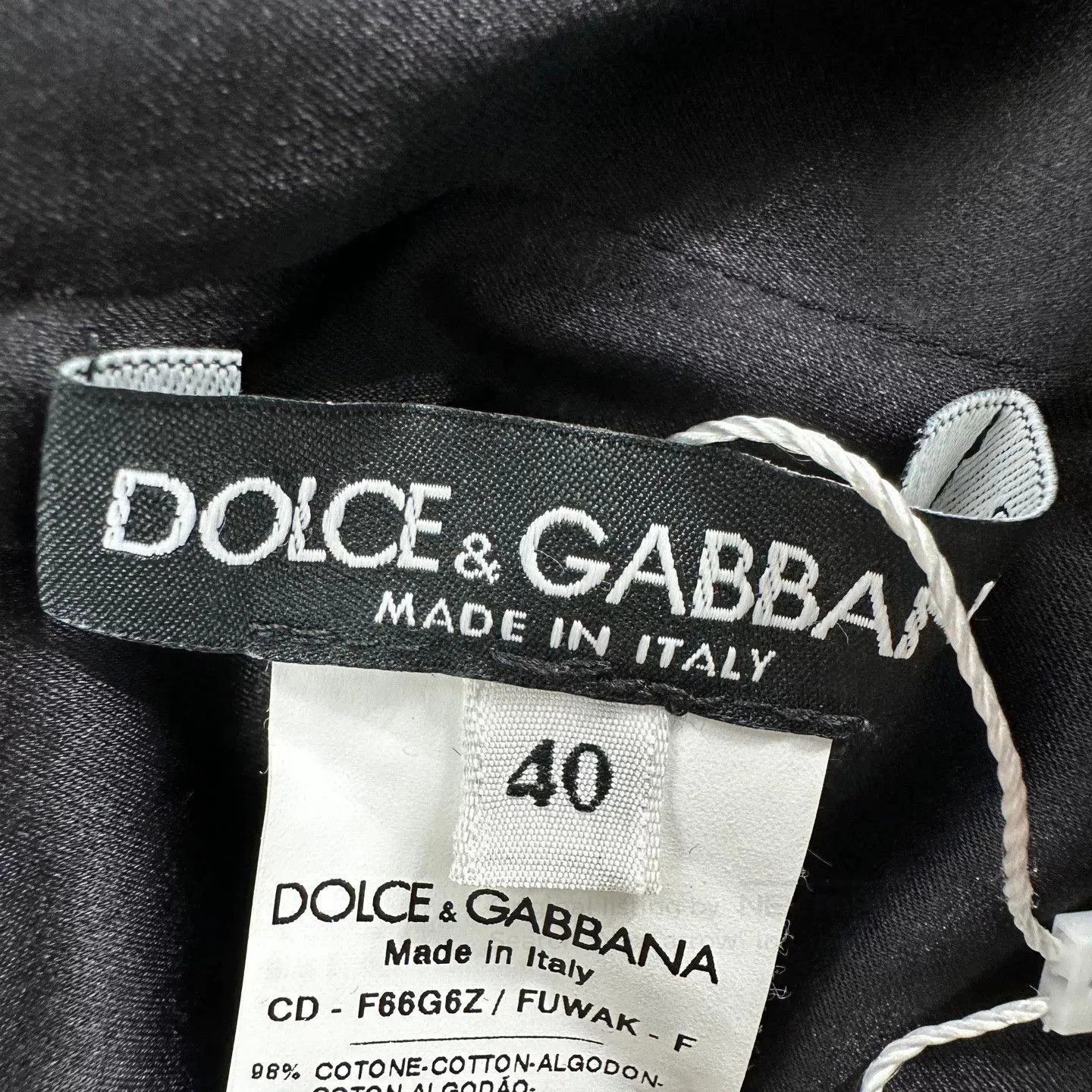 Dolce & Gabbana Dolce&Gabbana Rhinestone Buckle Velvet Dress. Size S / US 4 / IT 40 - 4 Thumbnail