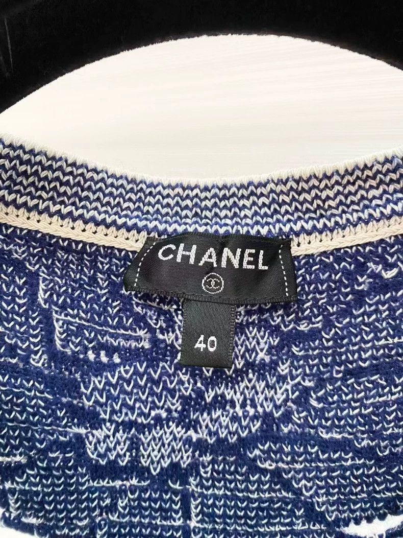 Chanel Chanel Sunflower hollow short-sleeved dress Size S / US 4 / IT 40 - 3 Thumbnail