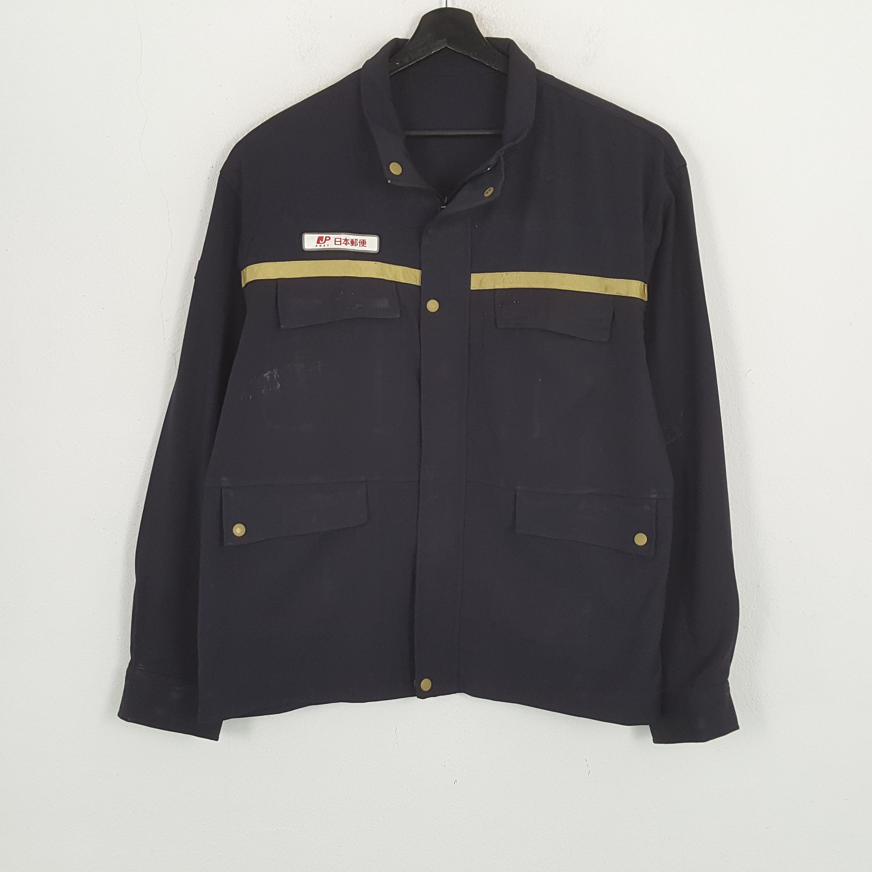 Japanese Brand × Vintage JAPAN POST SERVICE Japanese Workwear Jacket Size US XL / EU 56 / 4 - 3 Thumbnail