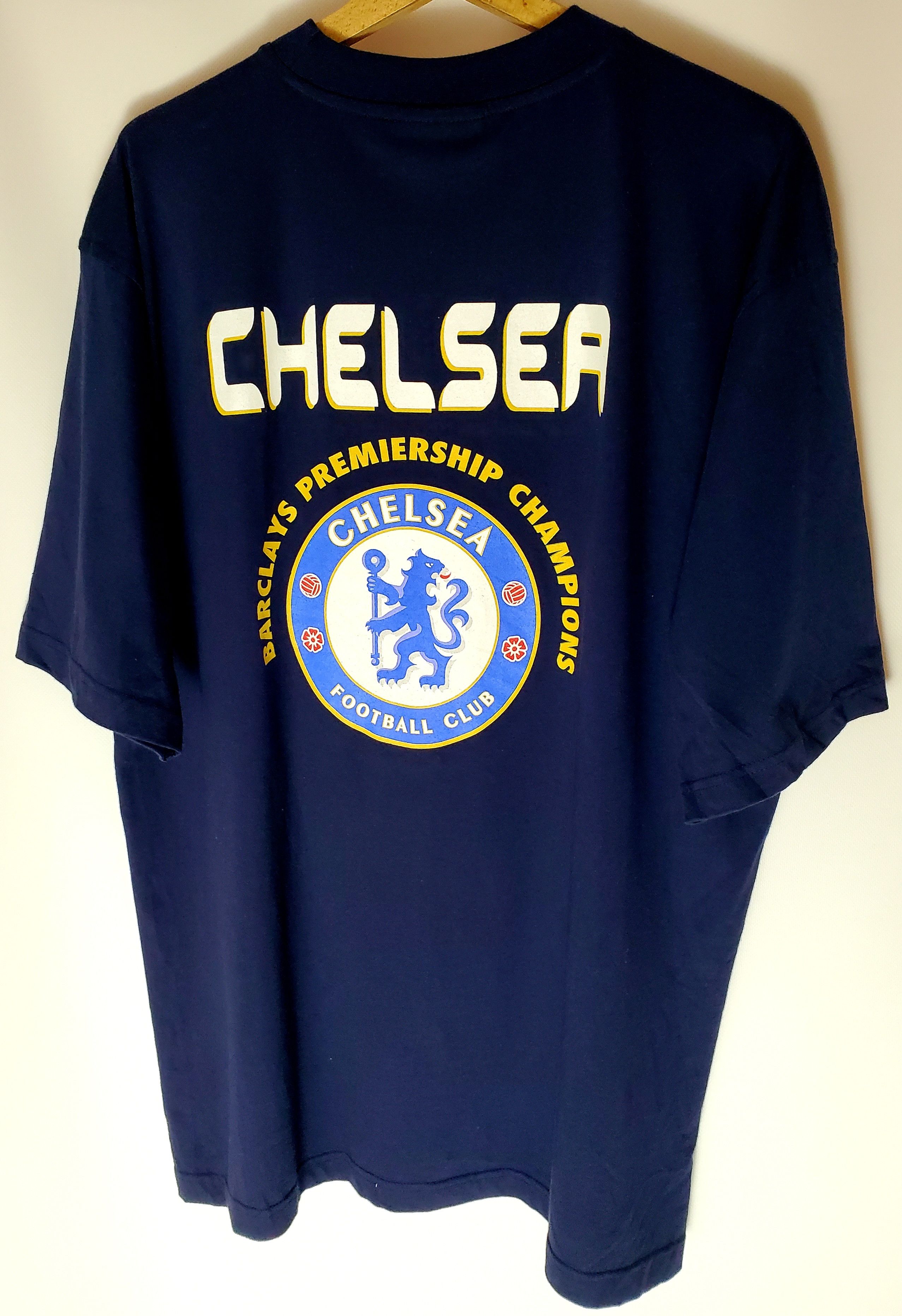 Chelsea Soccer × Umbro × Vintage Vintage Umbro Chelsea Champions Football Shirt Soccer XL Size US XL / EU 56 / 4 - 2 Thumbnail