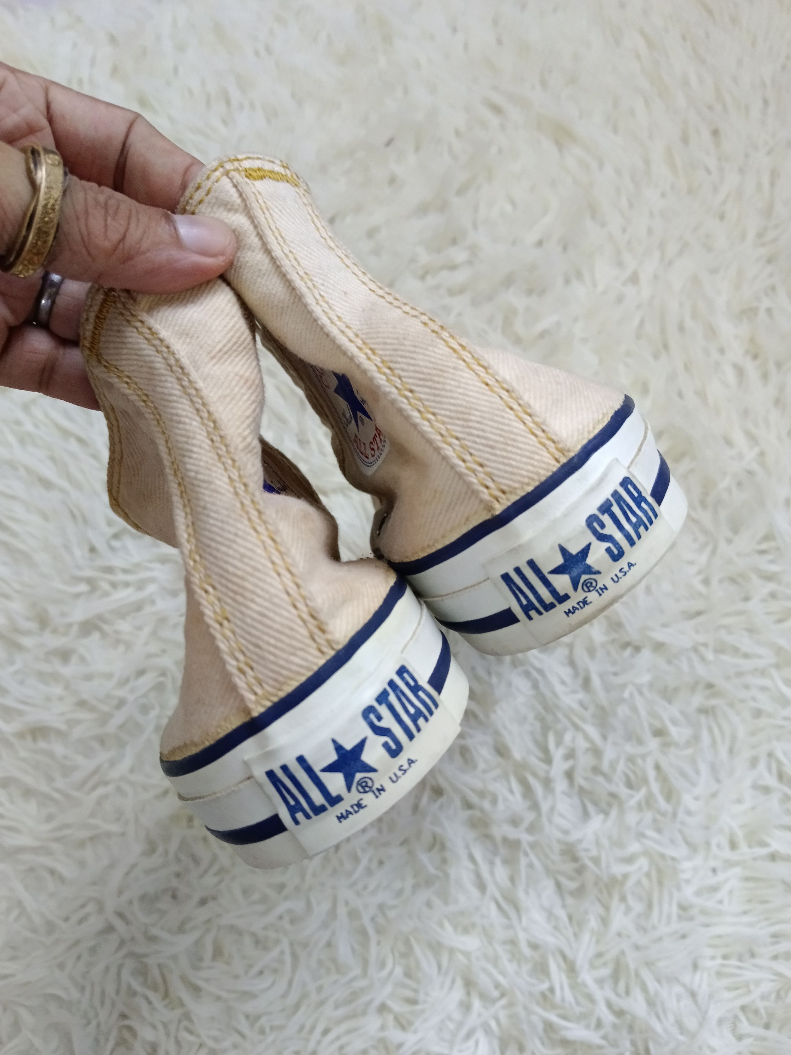 Converse VINTAGE 90s DEADSTOCK CONVERSE Size US 7.5 / EU 40-41 - 5 Thumbnail