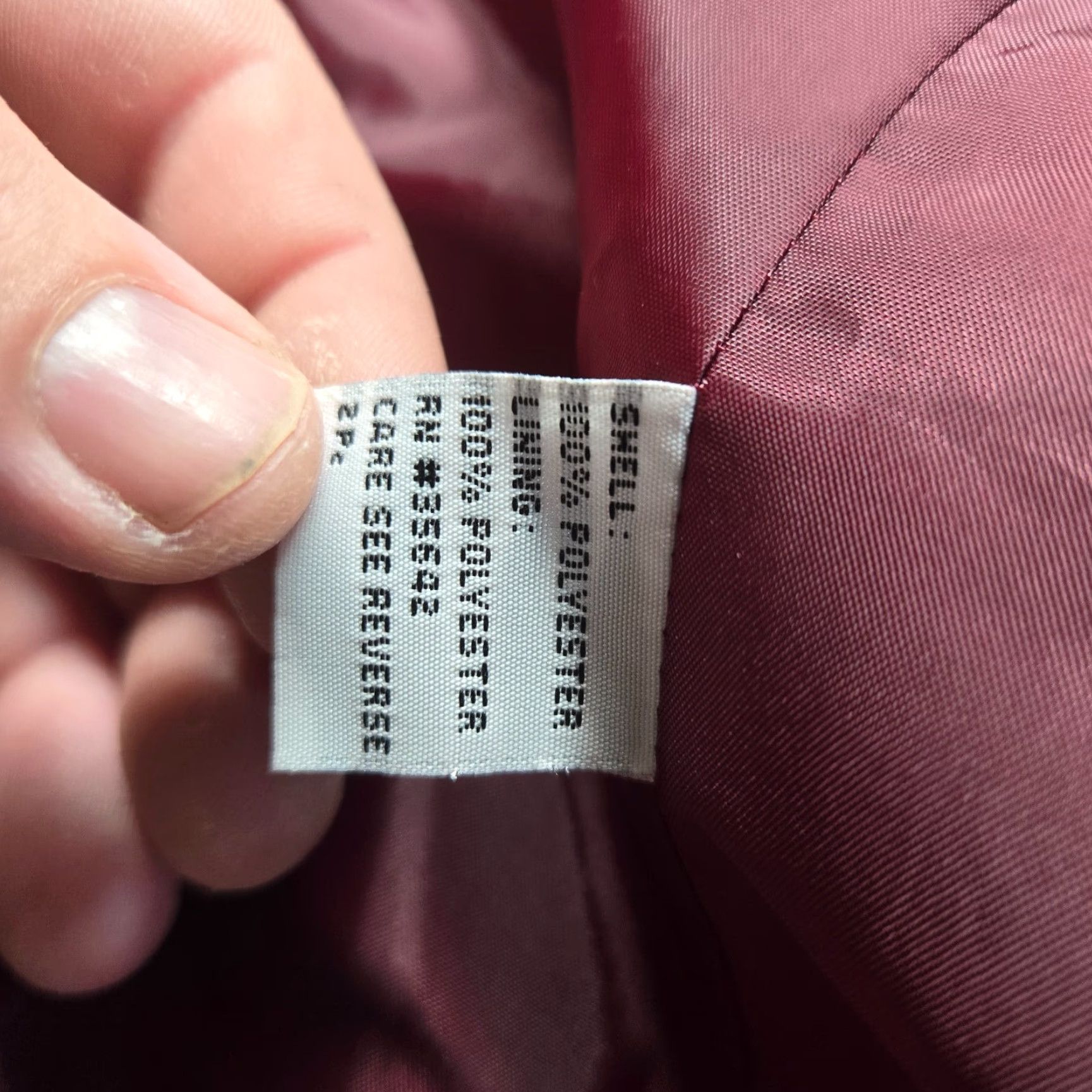 Vintage VINTAGE Morgan Miller Blazer Adult 18 Red Burgandy Tuxedo Buttons Career Business Womens Size XXL / US 16-18 / IT 52-54 - 3 Thumbnail
