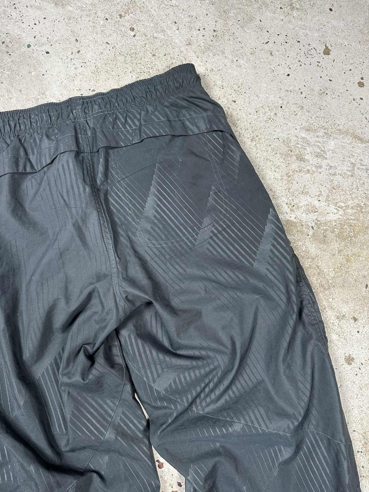 Nike × Vintage Vintage Y2K Nike Baggy Track Pants Air Swoosh Rare Size US 32 / EU 48 - 13 Thumbnail