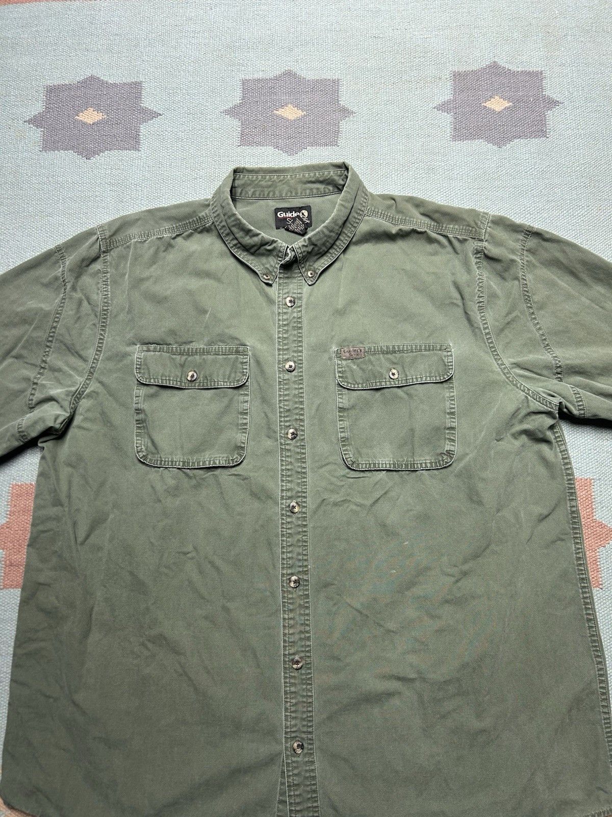 Vintage Gander mountain guide series button shirt outdoor XL tall Size US XL / EU 56 / 4 - 2 Thumbnail