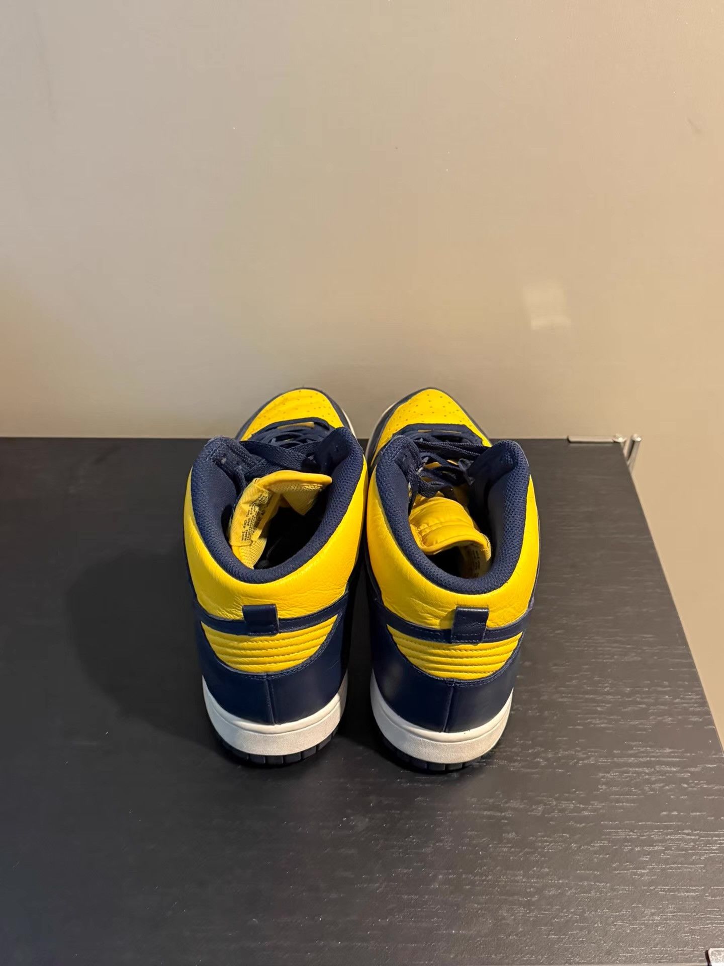 Nike Nike Dunk High "Michigan" 2016 Blue & Yellow Ｑ20 Size US 11 / EU 44 - 3 Thumbnail