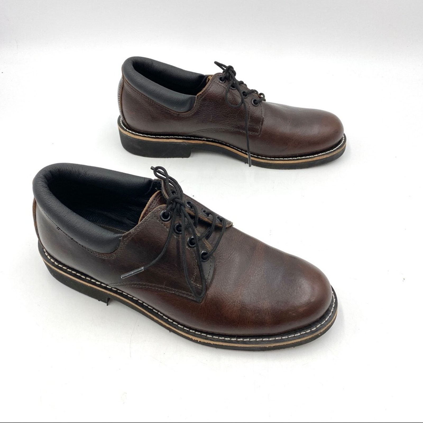 Broken Homme Broken Homme Reyes Oxford Leather Shoes Vibram Soles Size US 8 / EU 41 - 8 Thumbnail