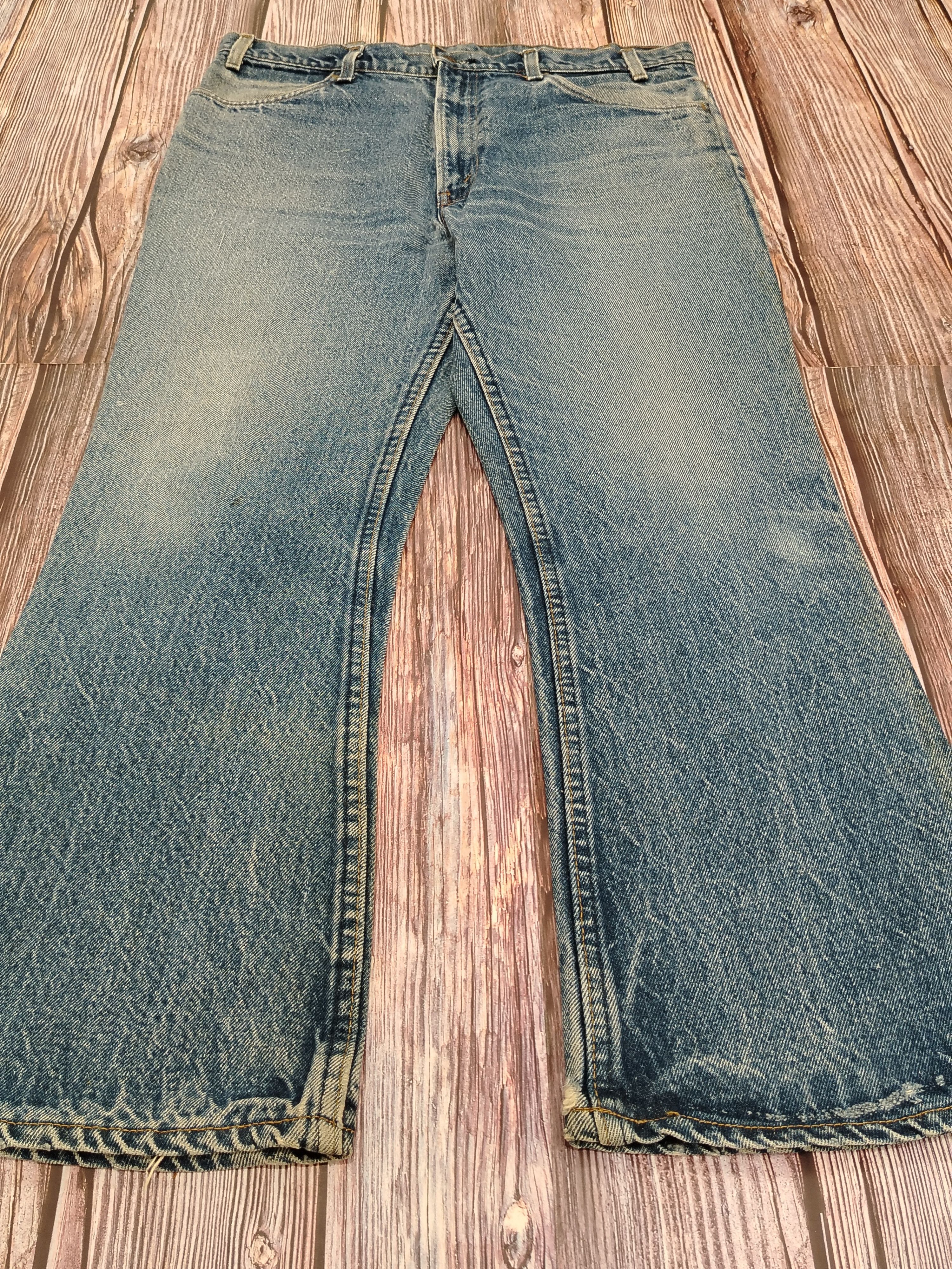 Levi's Levis 646 Jeans Flare Bell Bottom Bootcut Vintage Size US 34 / EU 50 - 2 Thumbnail