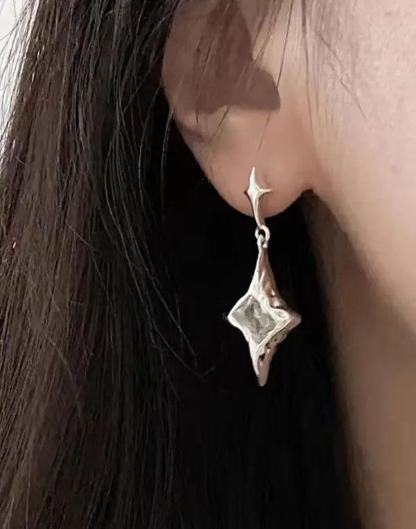 Jewelry Star Stud Earrings for Men Women Size ONE SIZE - 8 Thumbnail
