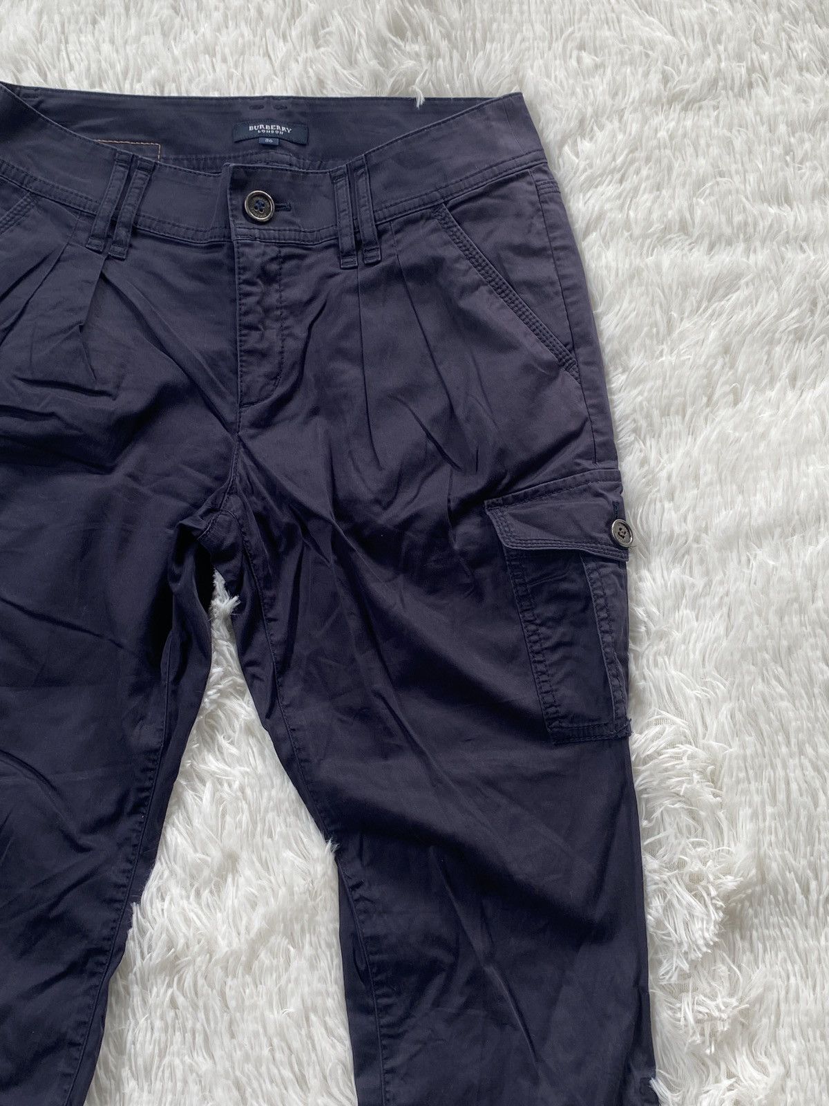 Burberry 🔥Burberry London 3 Quarter Cargo Pants Size 29" - 4 Thumbnail