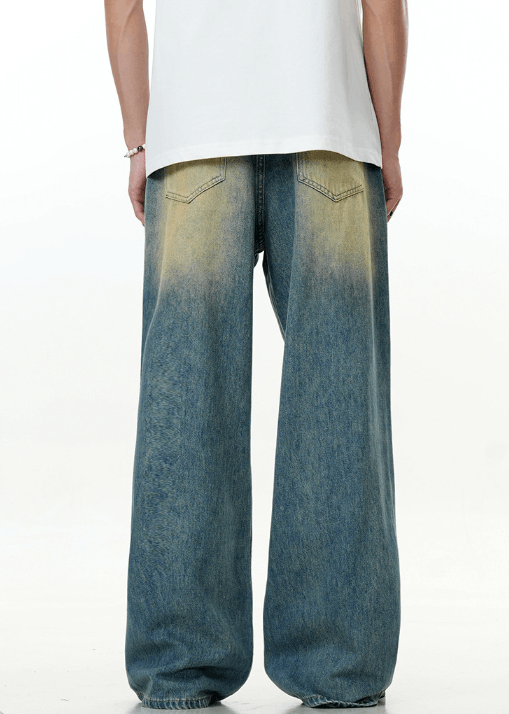 Japanese Brand Street washed vintage blue distressed jeans y2k Size US 32 / EU 48 - 5 Thumbnail