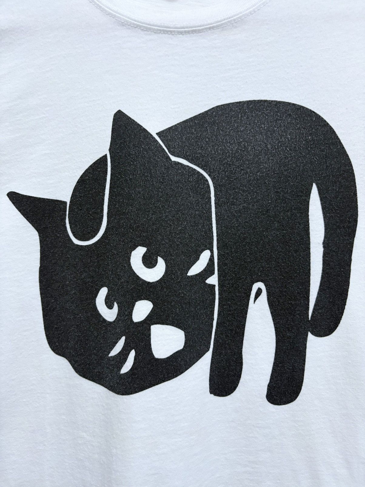 Ne-Net Ne-net / Issey Miyake - Black Nya Cat Beheaded Crop Tops Size XS / US 0-2 / IT 36-38 - 4 Thumbnail