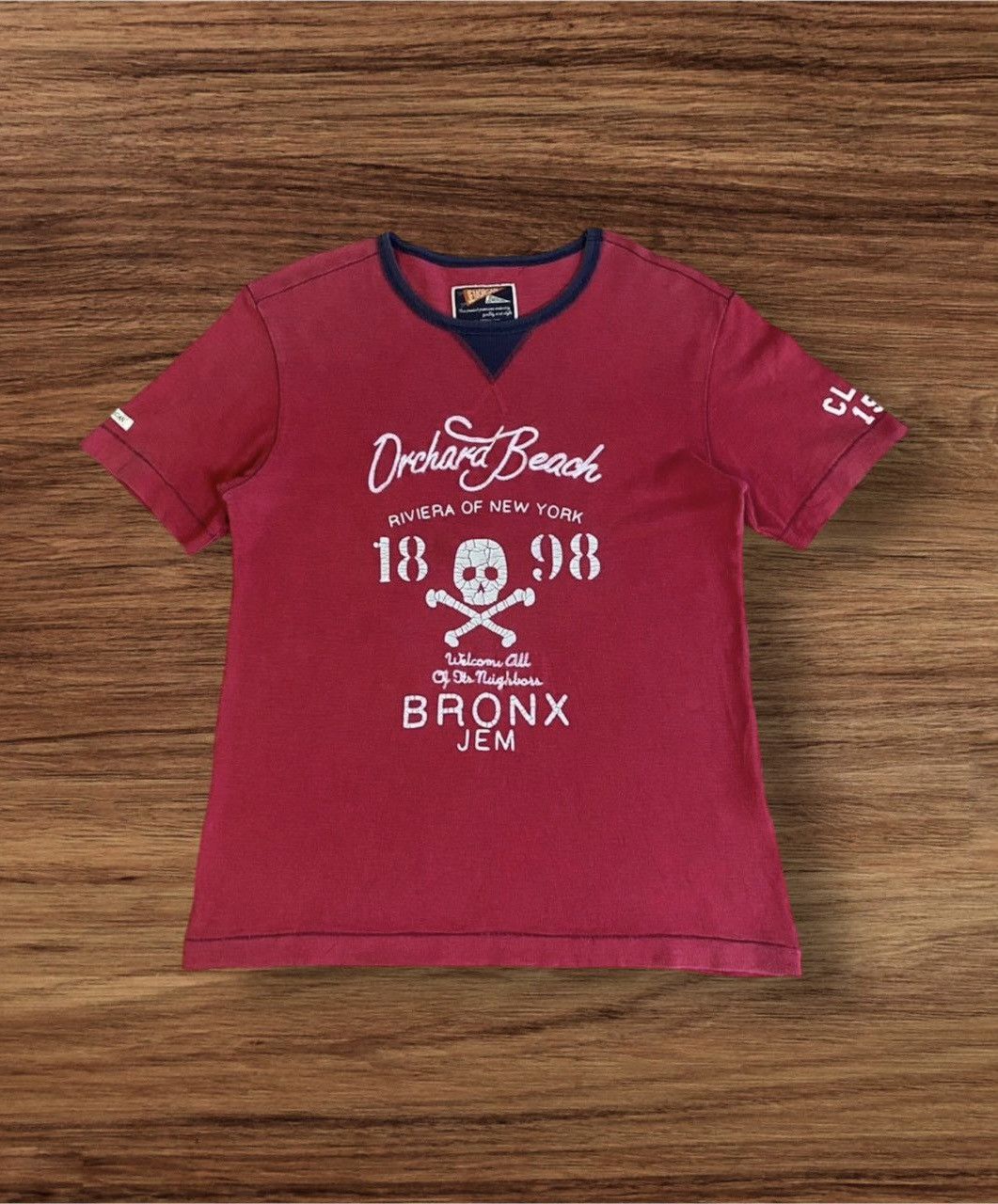 Japanese Brand JEMORGAN Spell Out Skull Design Style Size US M / EU 48-50 / 2 - 1 Thumbnail