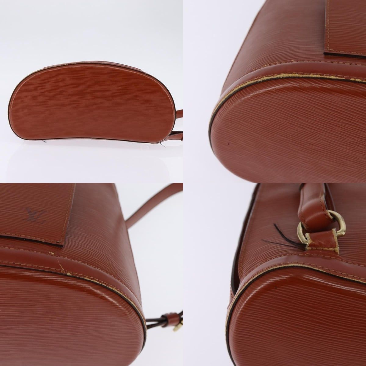 Louis Vuitton LOUIS VUITTON Epi Coblanc Shoulder Bag Brown M52293 Size ONE SIZE - 10 Thumbnail
