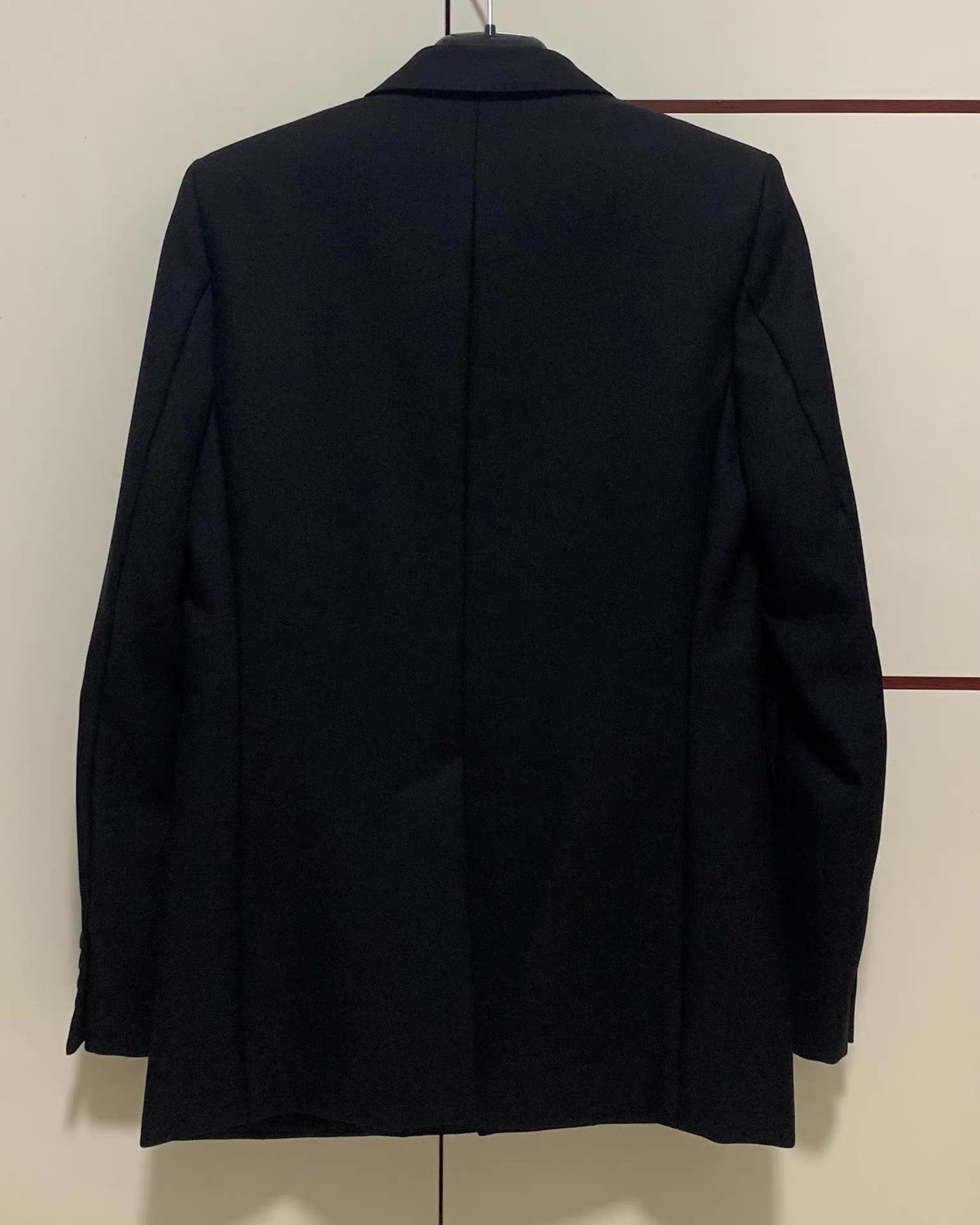 Dior Saint Laurent SLP 15FW Runway Black Q12 Size 48R - 2 Thumbnail
