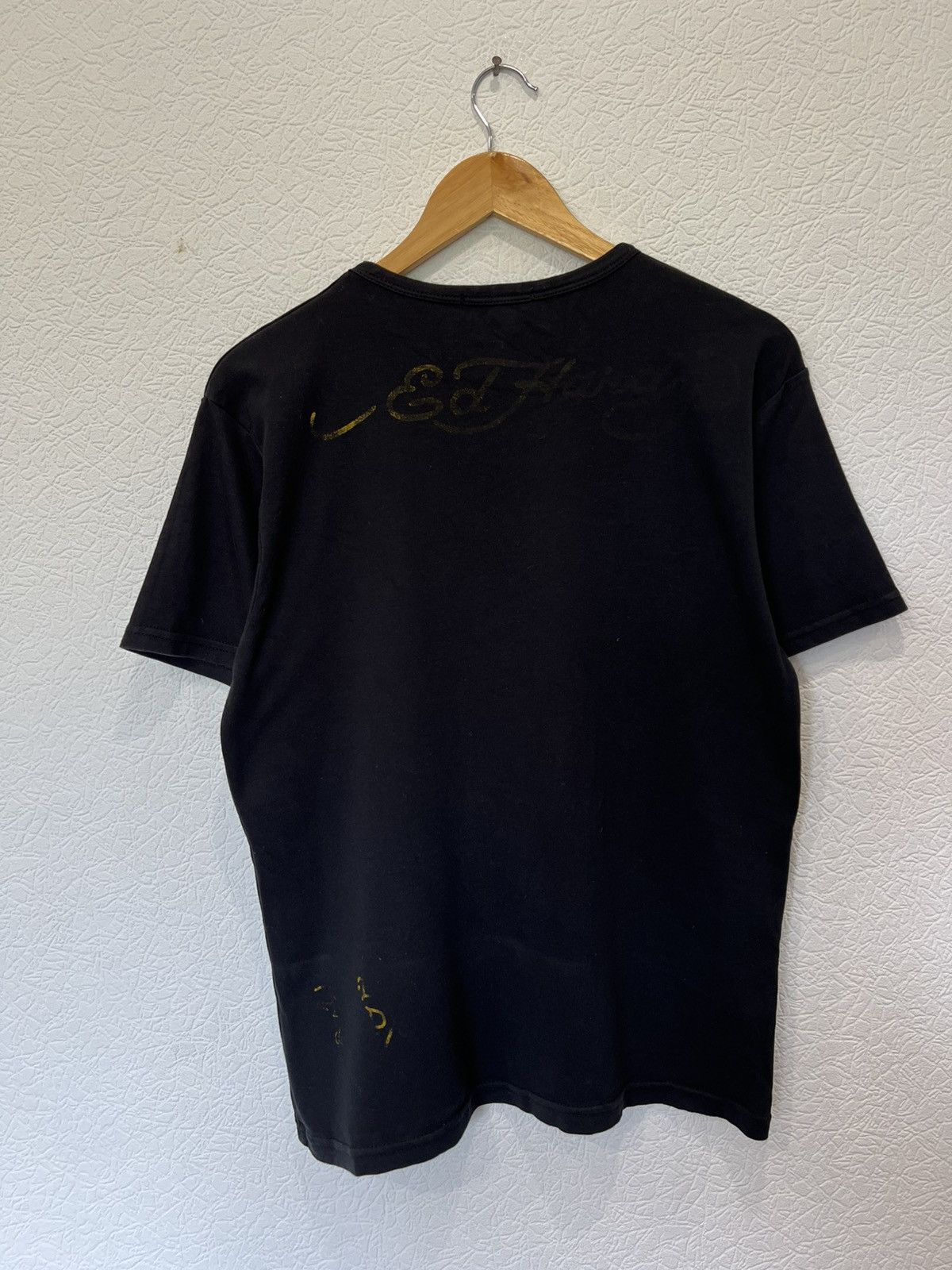 Ed Hardy Ed Hardy Black T Shirt Tee Basic Black Los Angeles Size US M / EU 48-50 / 2 - 6 Thumbnail
