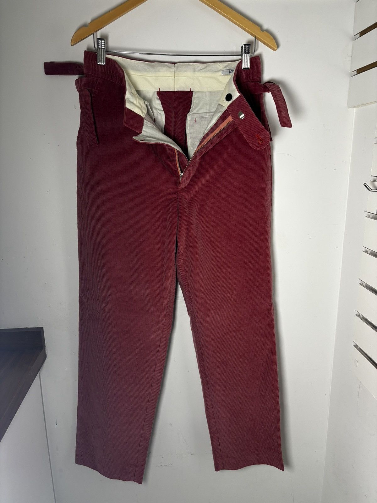 Bode Bode Pink Corduroy pants Size US 30 / EU 46 - 3 Thumbnail