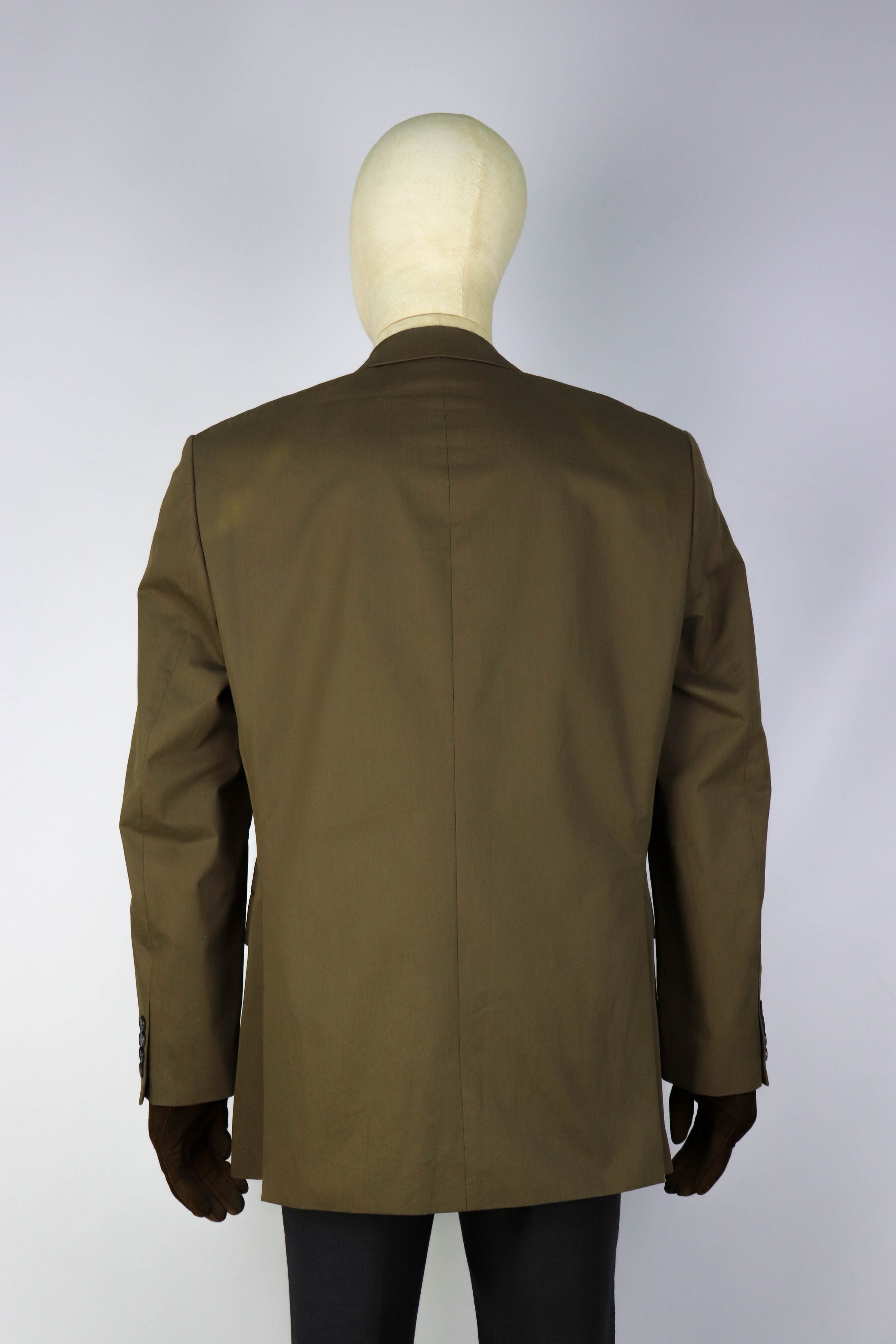 Barbour Barbour Bells Beige/Brown Cotton Blazer Jacket Size 40R - 4 Thumbnail