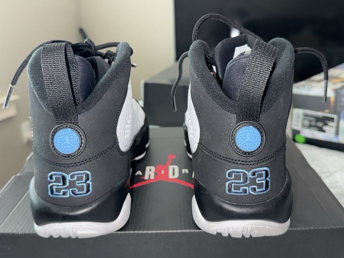 Jordan Brand Air Jordan 9 ‘ University Blue GS ‘ Size US 6.5 / EU 39-40 - 5 Thumbnail