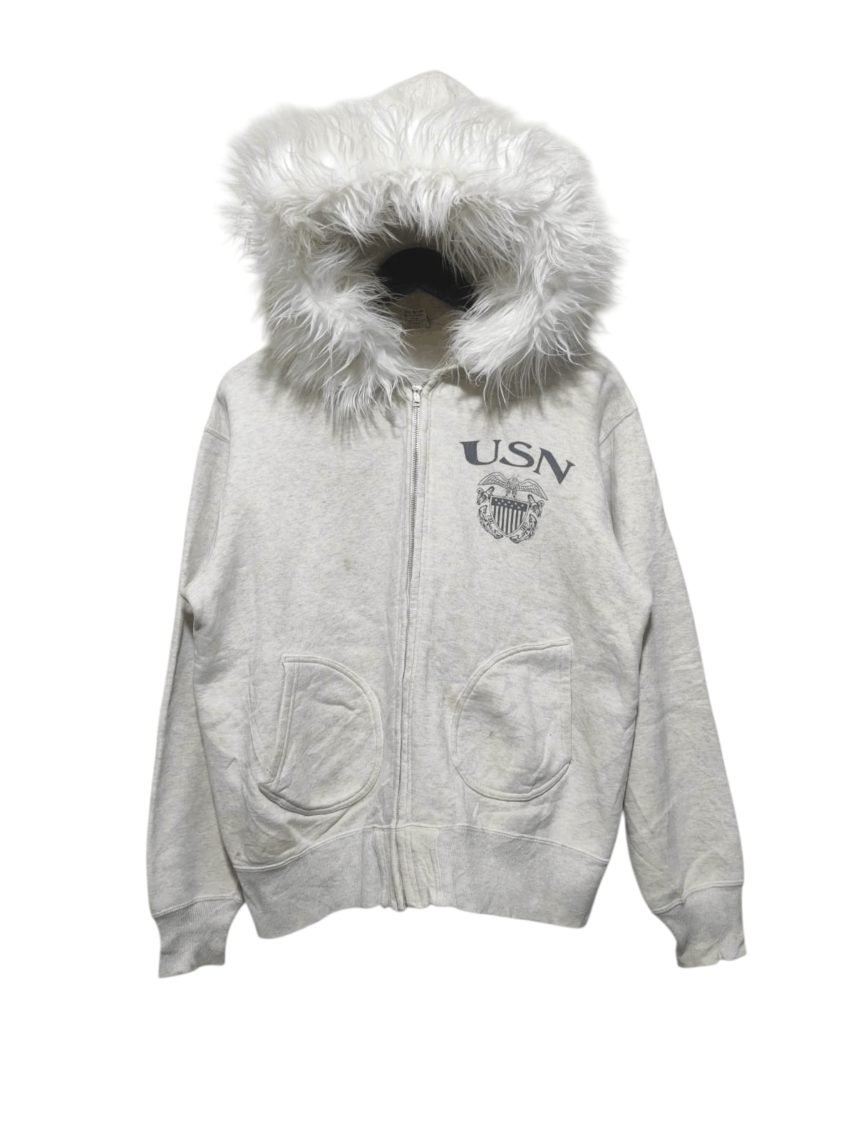 Buzz Rickson's Buzz Rickson USN zip fur hoodie ifsix LGB style Size US L / EU 52-54 / 3 - 1 Thumbnail